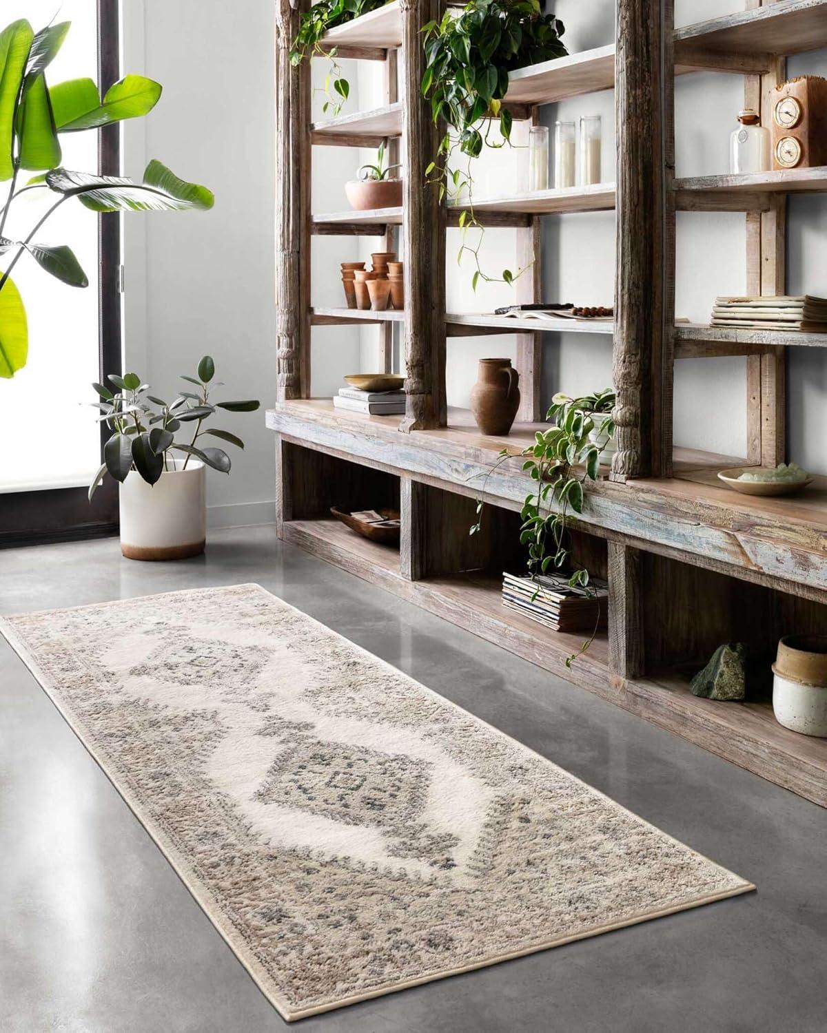 Loloi Teagan Oatmeal / Ivory 11'-6" x 15' Area Rug