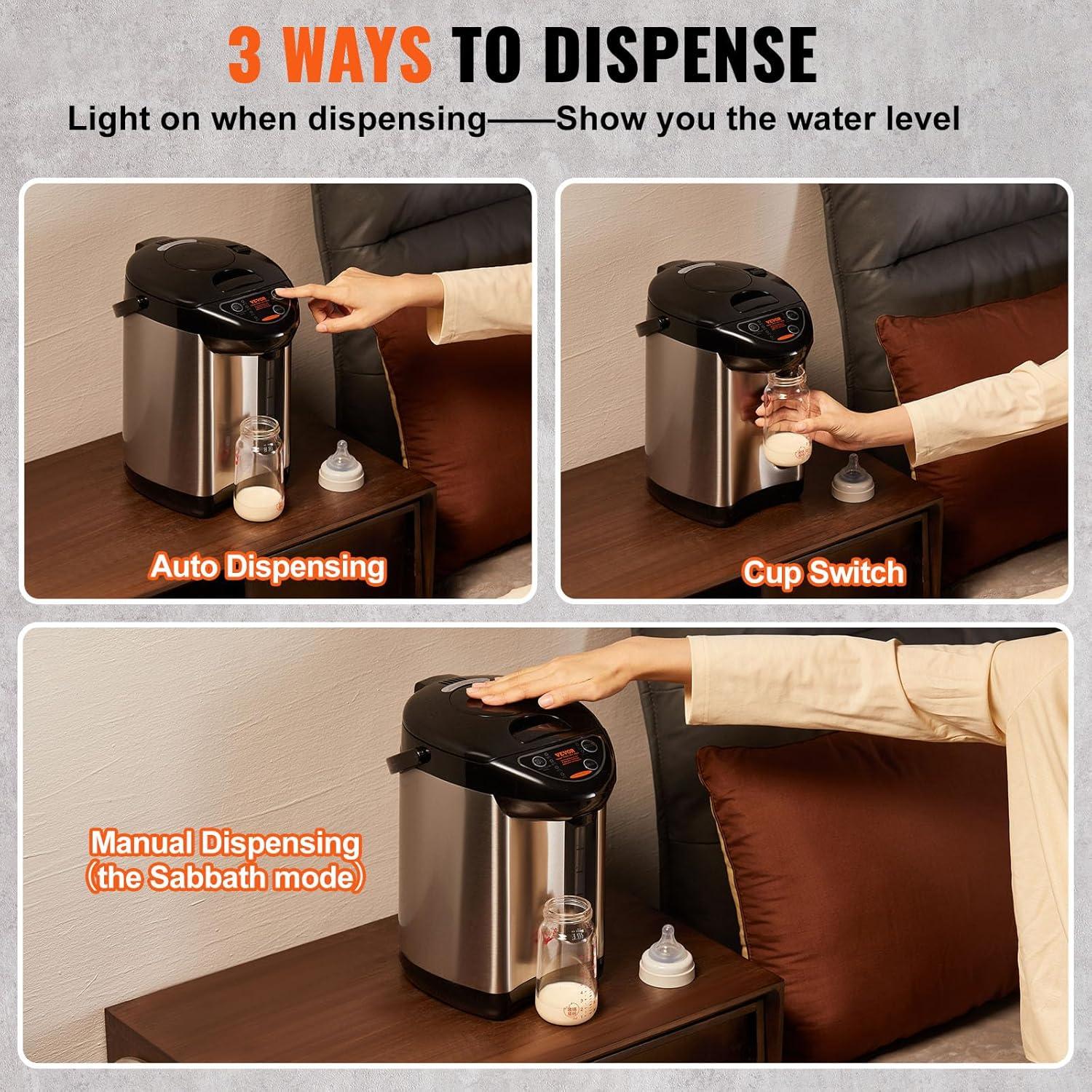 VEVOR Stainless Steel Electric Tea Kettle