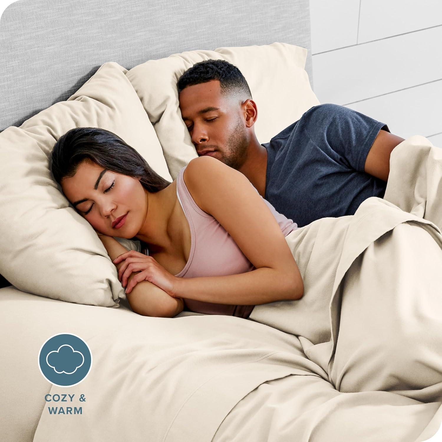 Bare Home 100% Cotton Flannel Pillowcase (Set of 2)