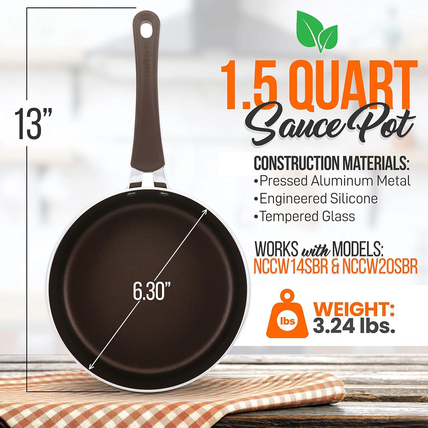 NutriChef NutriChef Non-Stick 1'' Specialty Pan