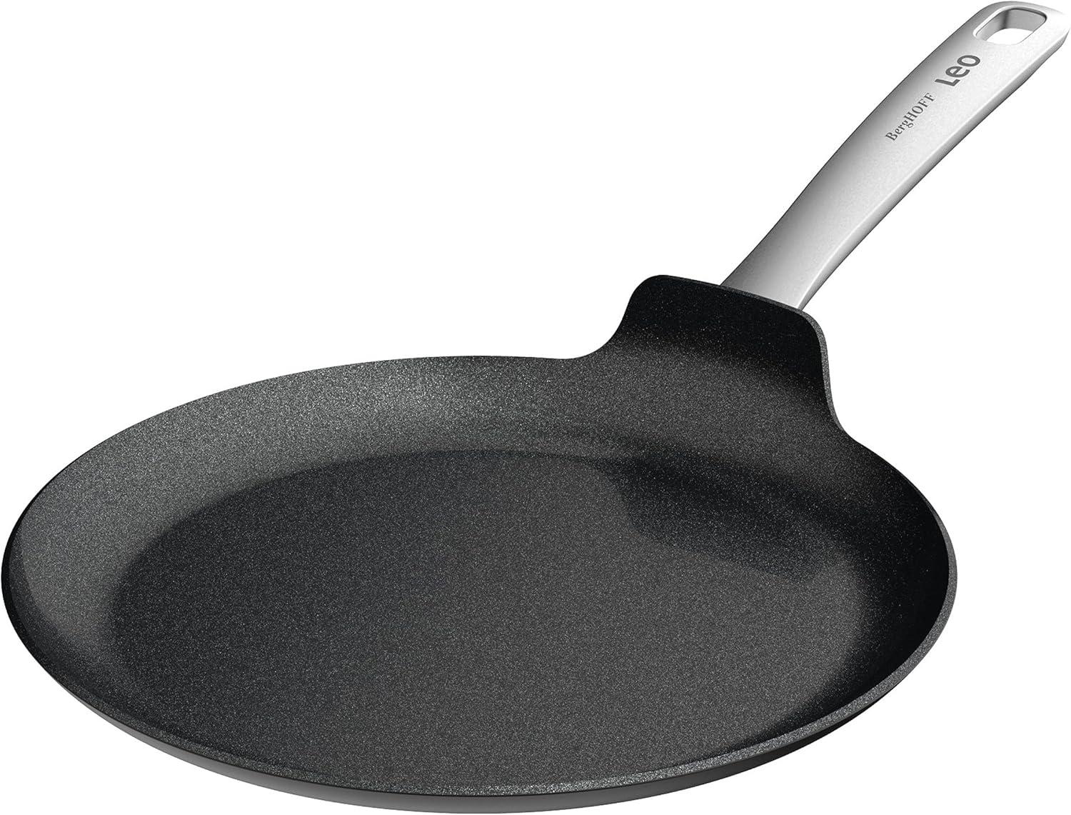 BergHOFF BergHOFF Leo Graphite Nonstick Ceramic Pancake Pan 10.25", Sustainable Recycled Material