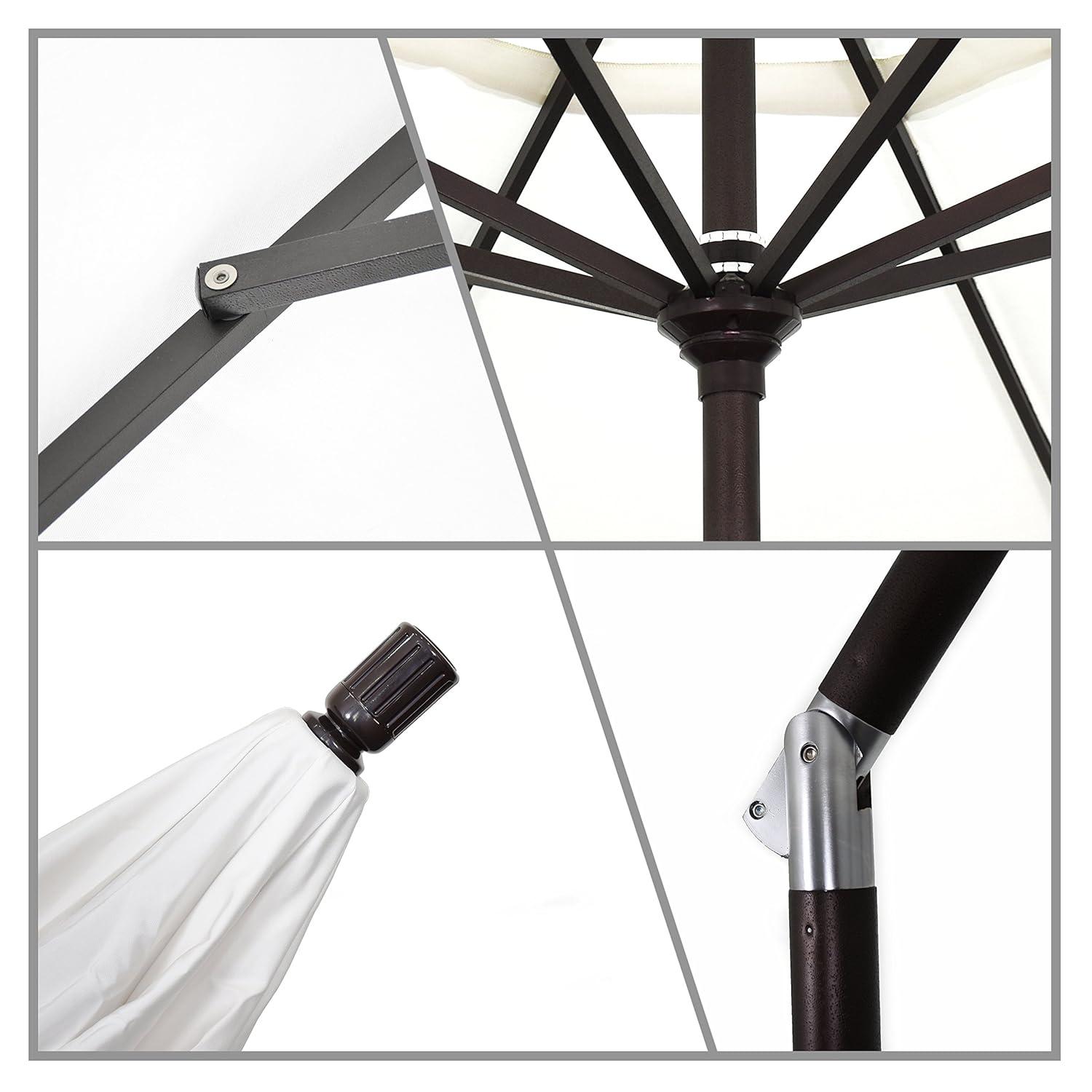 California Umbrella 11' Patio Umbrella in Granite