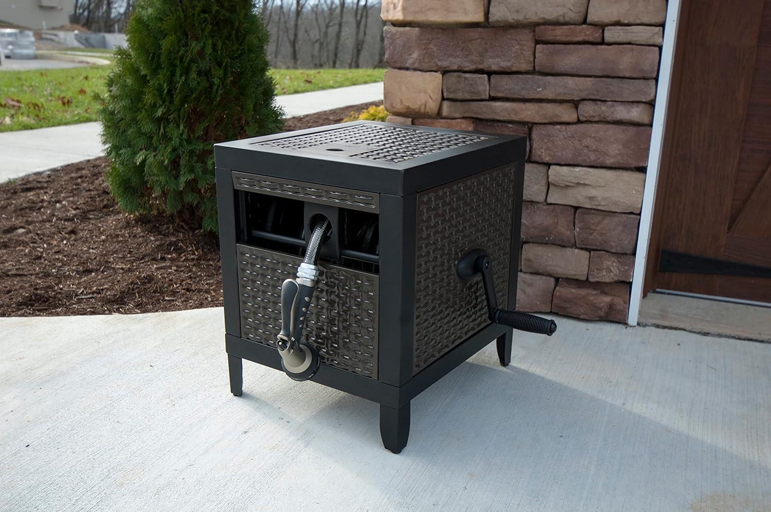 Ames Metal Hose Reel Cabinet with Auto-Track Rewind