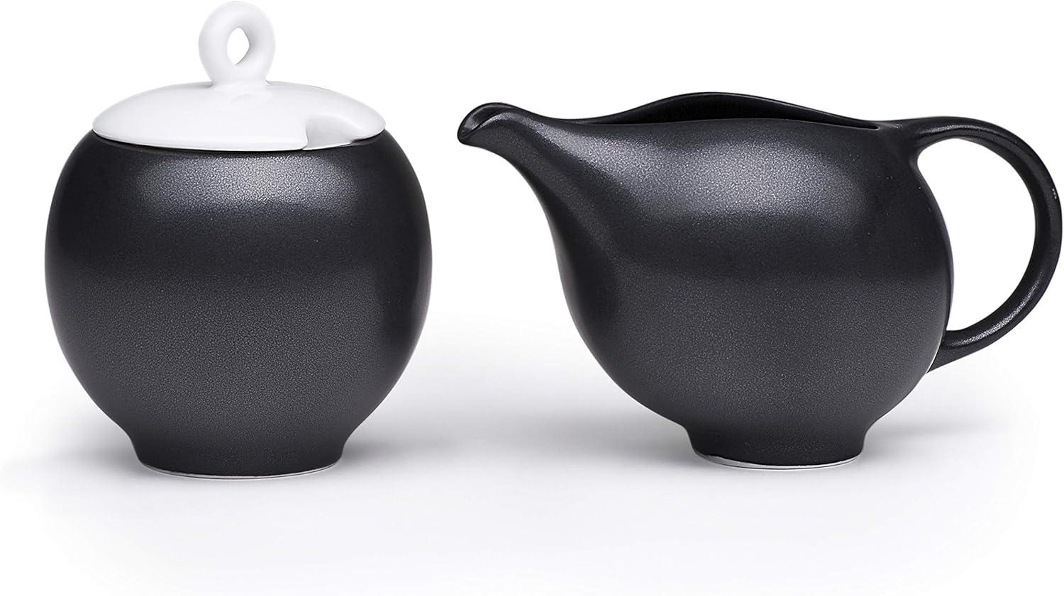 Maia Ming Designs Eva Sugar And Creamer Set with Lid