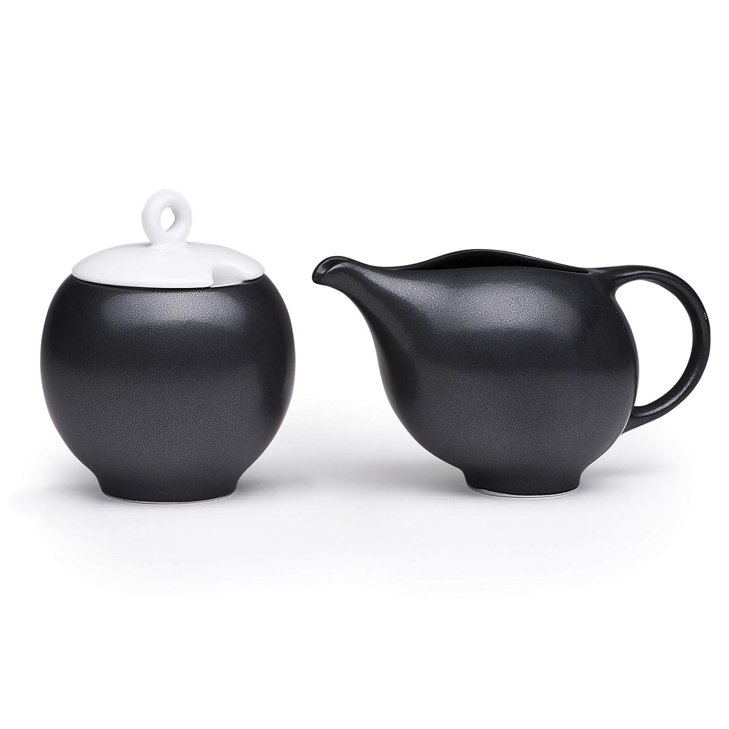 Maia Ming Designs Eva Sugar And Creamer Set with Lid
