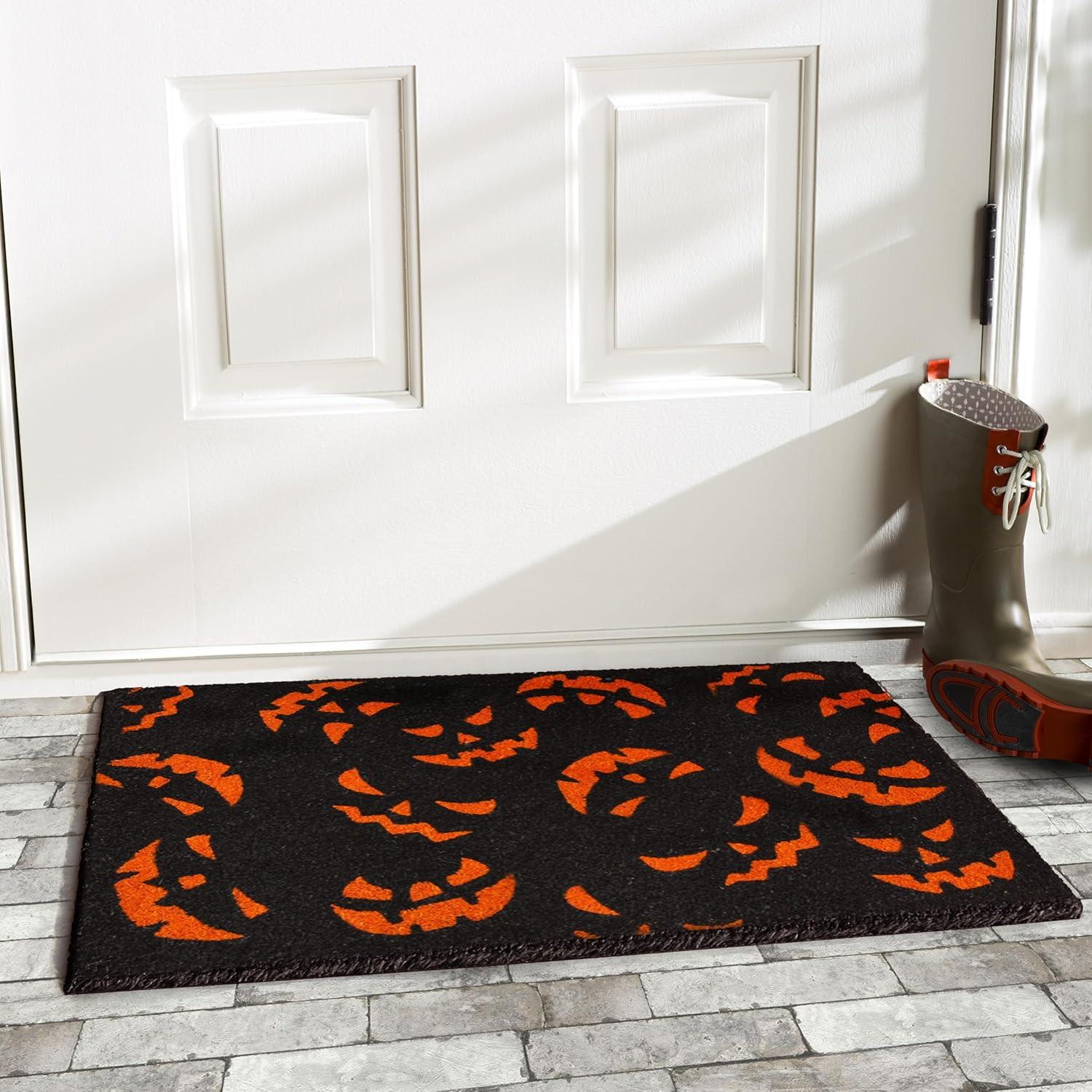 Calloway Mills Scary Pumpkins Outdoor Doormat