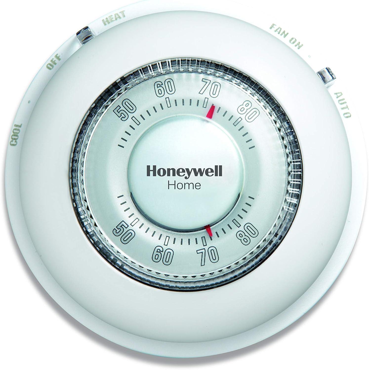 Honeywell Round Mechanical Thermostat Heat Only