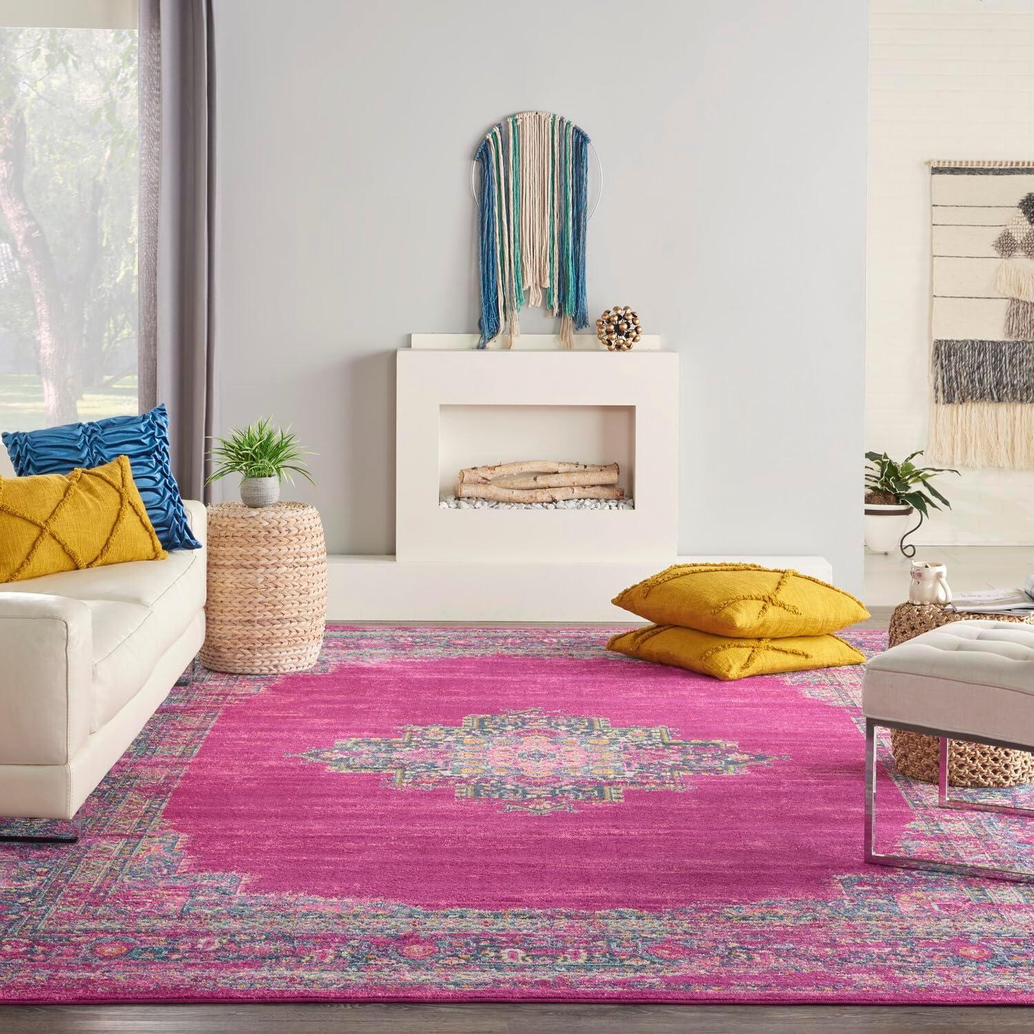 Nourison Passion Medallion Bohemian Indoor Rug