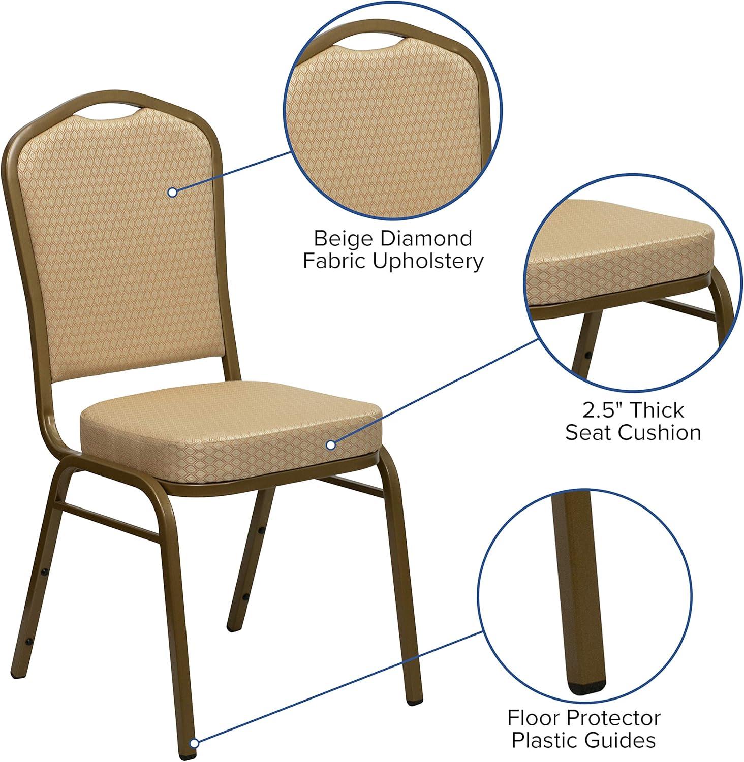 Crown Back Stacking Banquet Chair