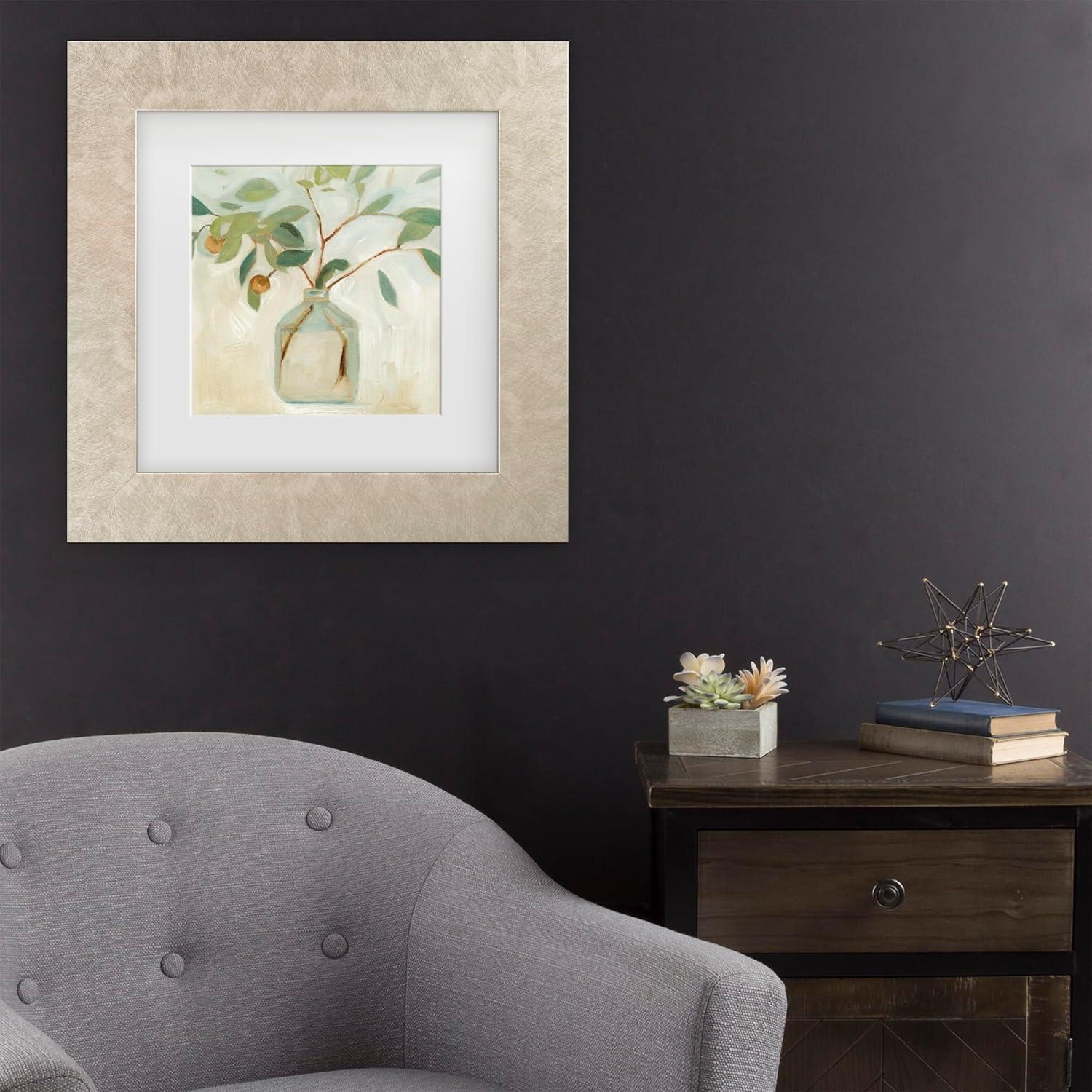 Trademark " Neutral Arrangement I " by Emma Scarvey Painting Print