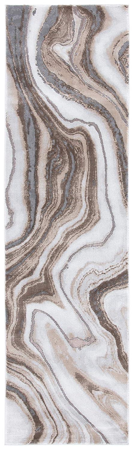 Craft CFT819 Loomed Indoor Runner Rug - Blue/Grey - 2'3"x10' - Safavieh