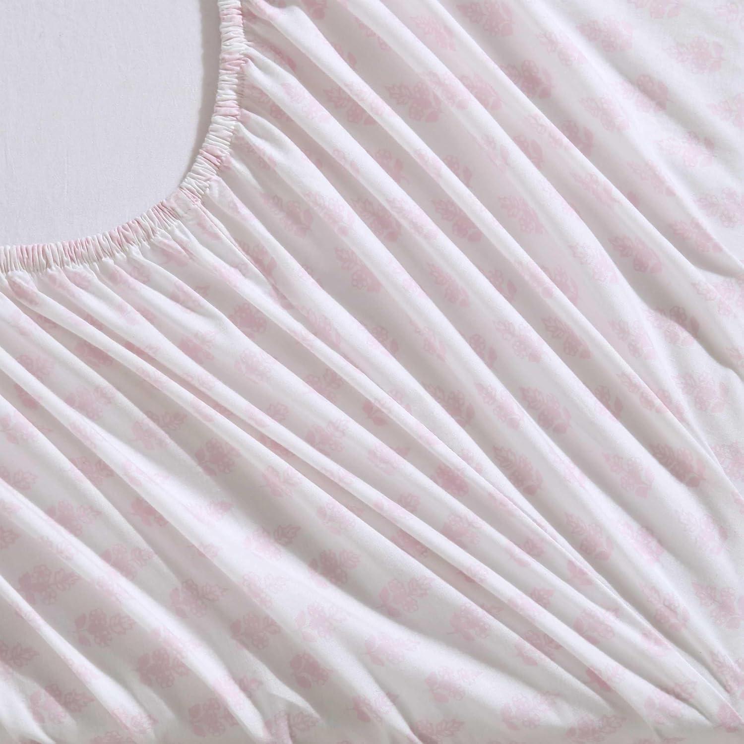 Laura Ashley Laura Ashley Printed Cotton Percale Sheet Set