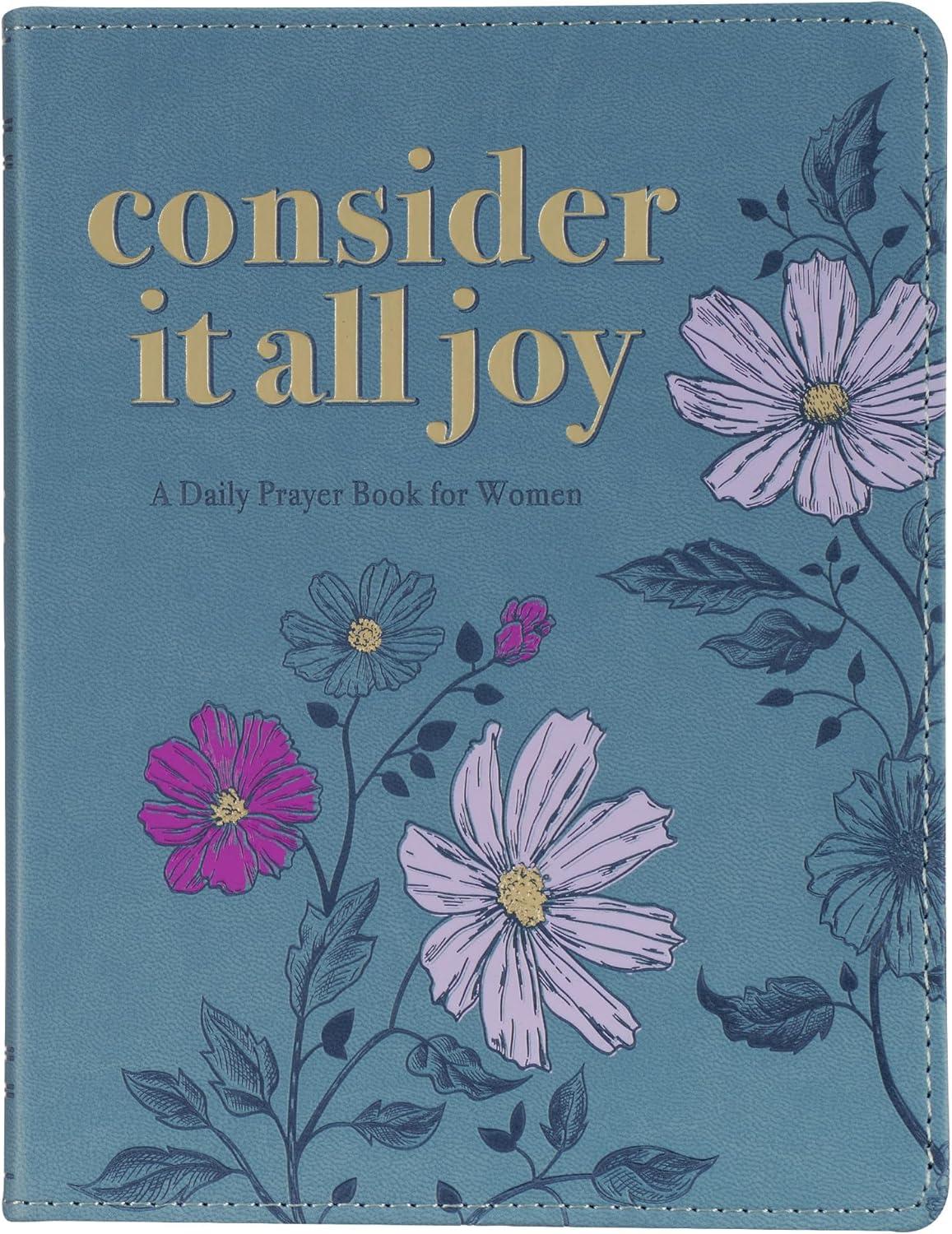 Devotional Consider It All Joy - (Leather Bound)