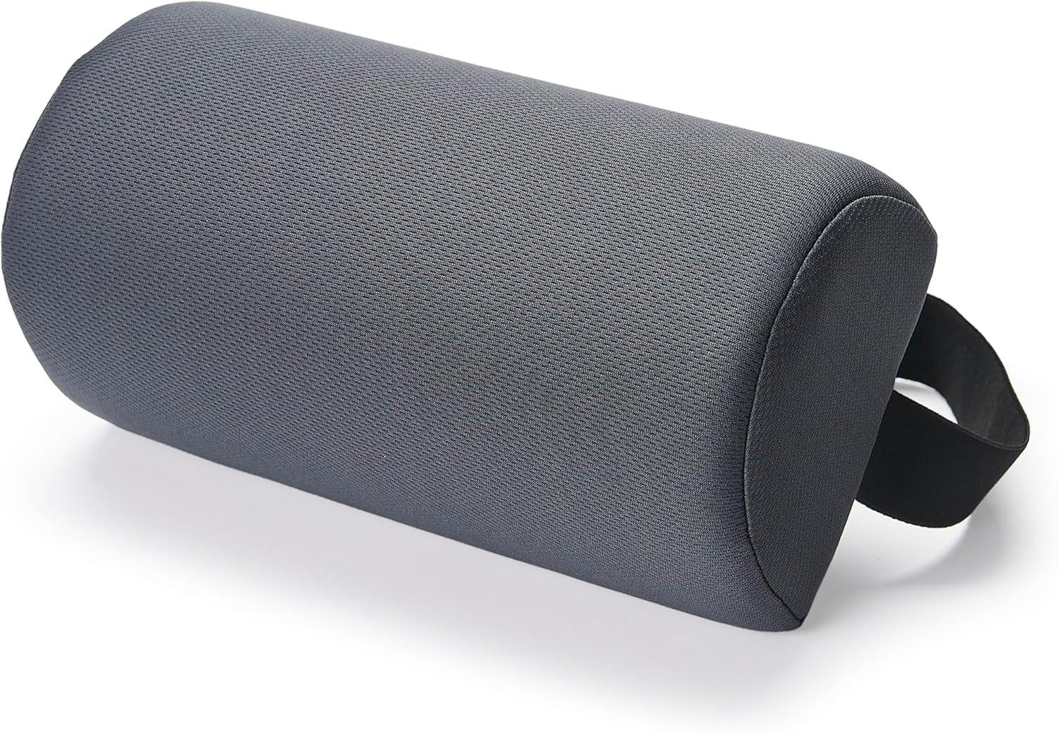 OPTP The Original McKenzie D-Section Lumbar Roll – USA Made Low Back Lumbar Support Pillow for Office, Back Pillow for Car and Travel