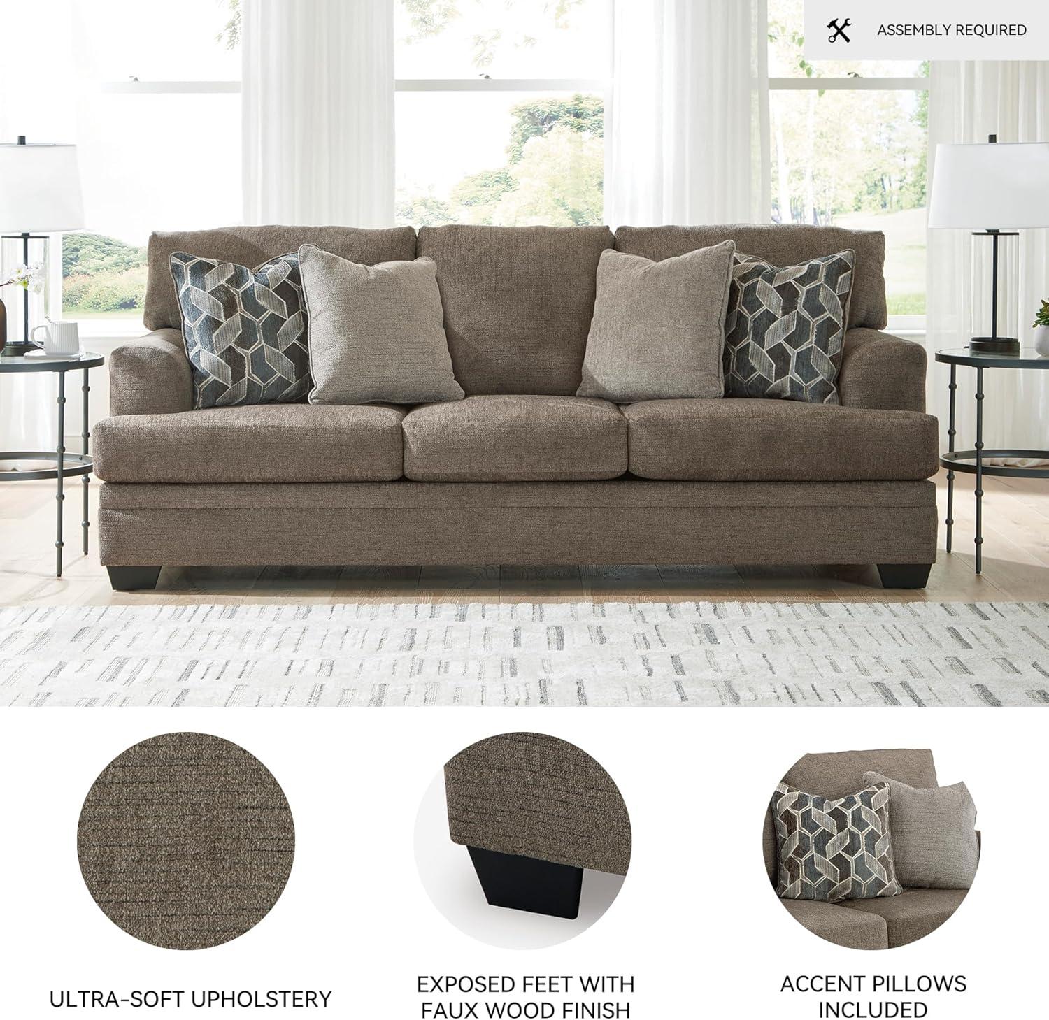Signature Design by Ashley Stonemeade Nutmeg Sofa