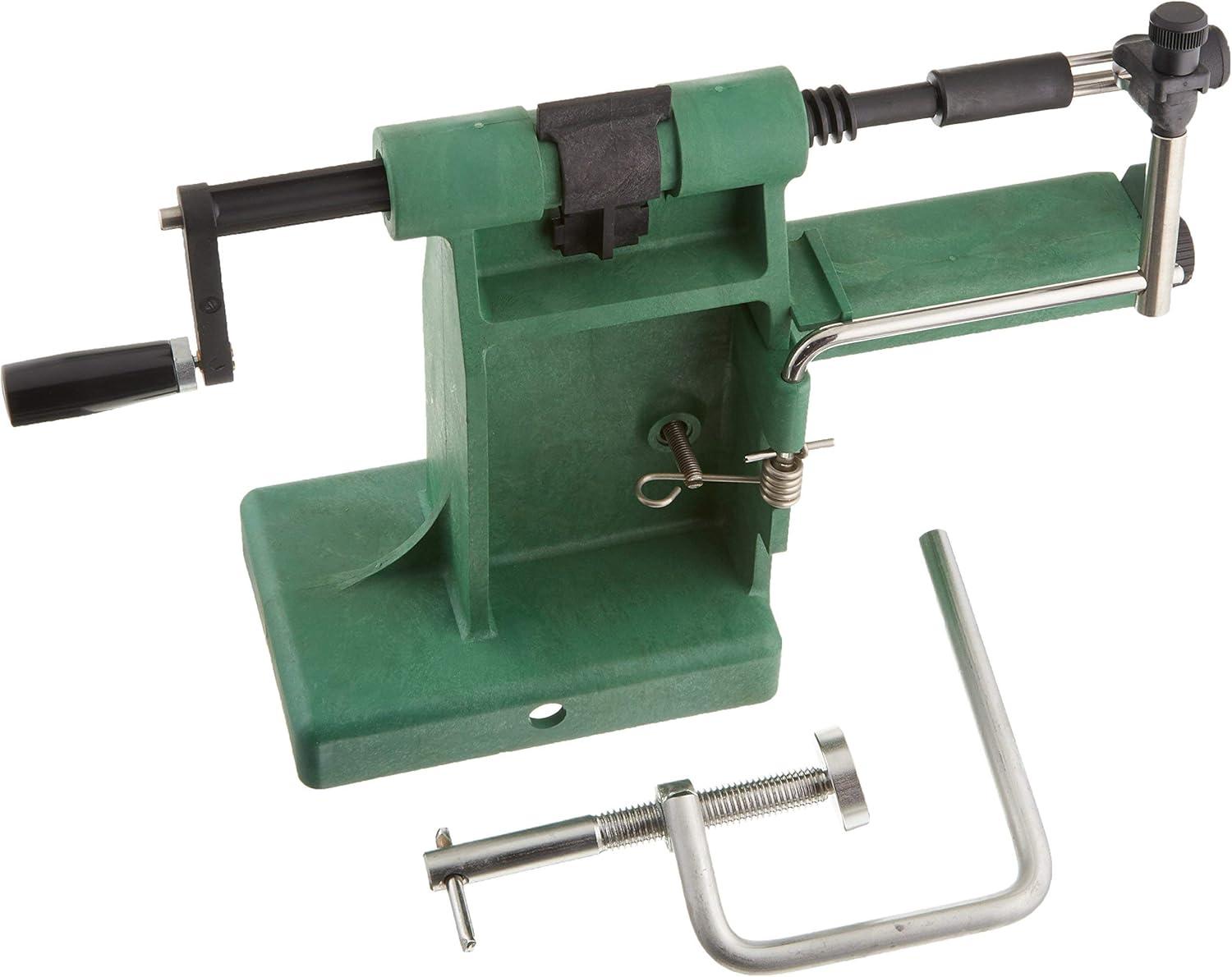 Green Composite and Steel Apple Peeler Corer Slicer