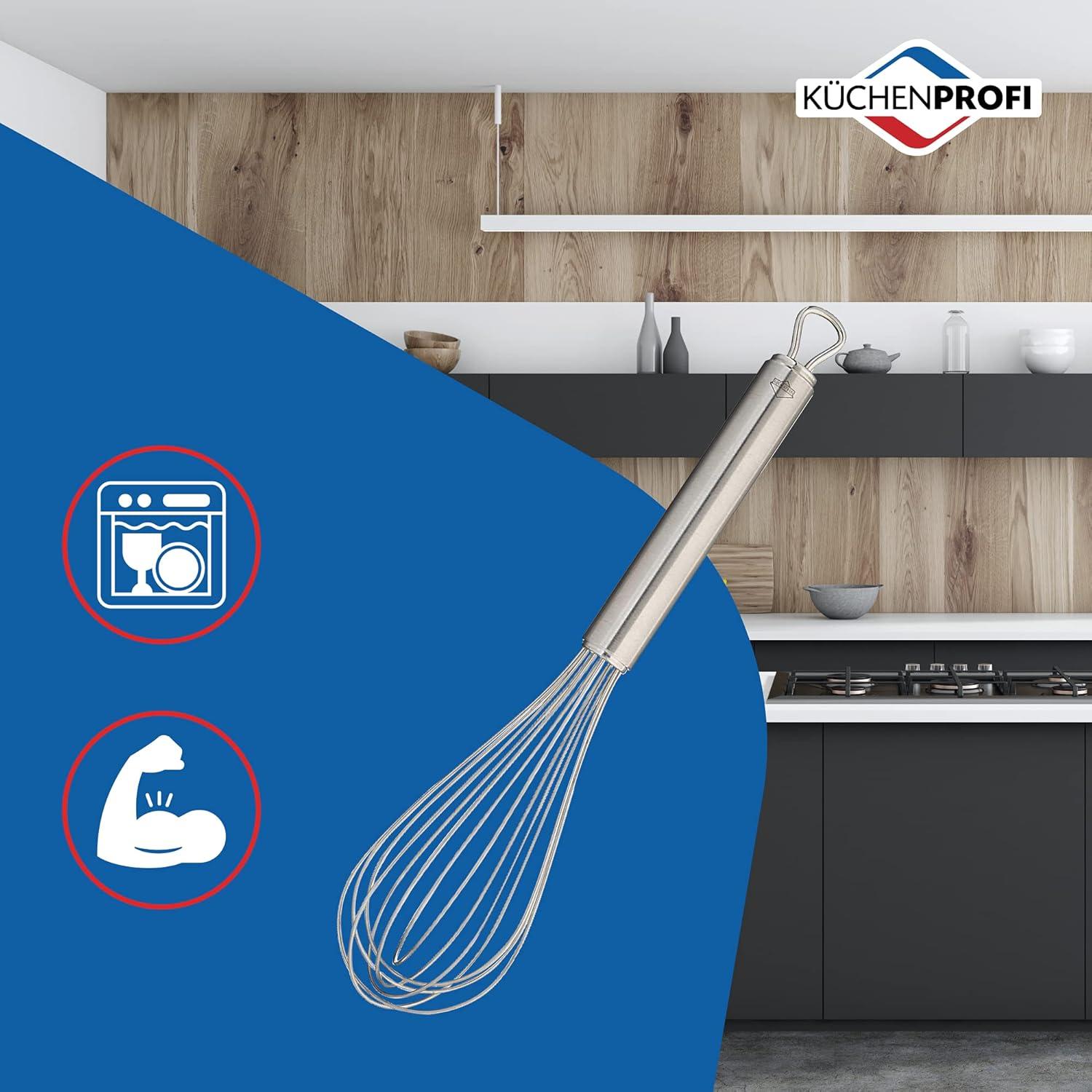 Kuhn Rikon 10-Inch French Wire Whisk, Stainless Steel