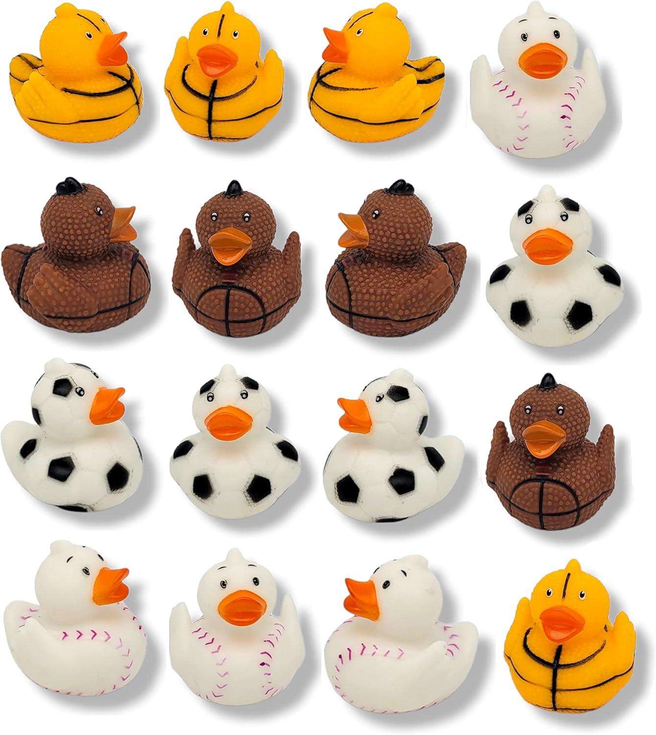 Sports Ducks - Pack of 12