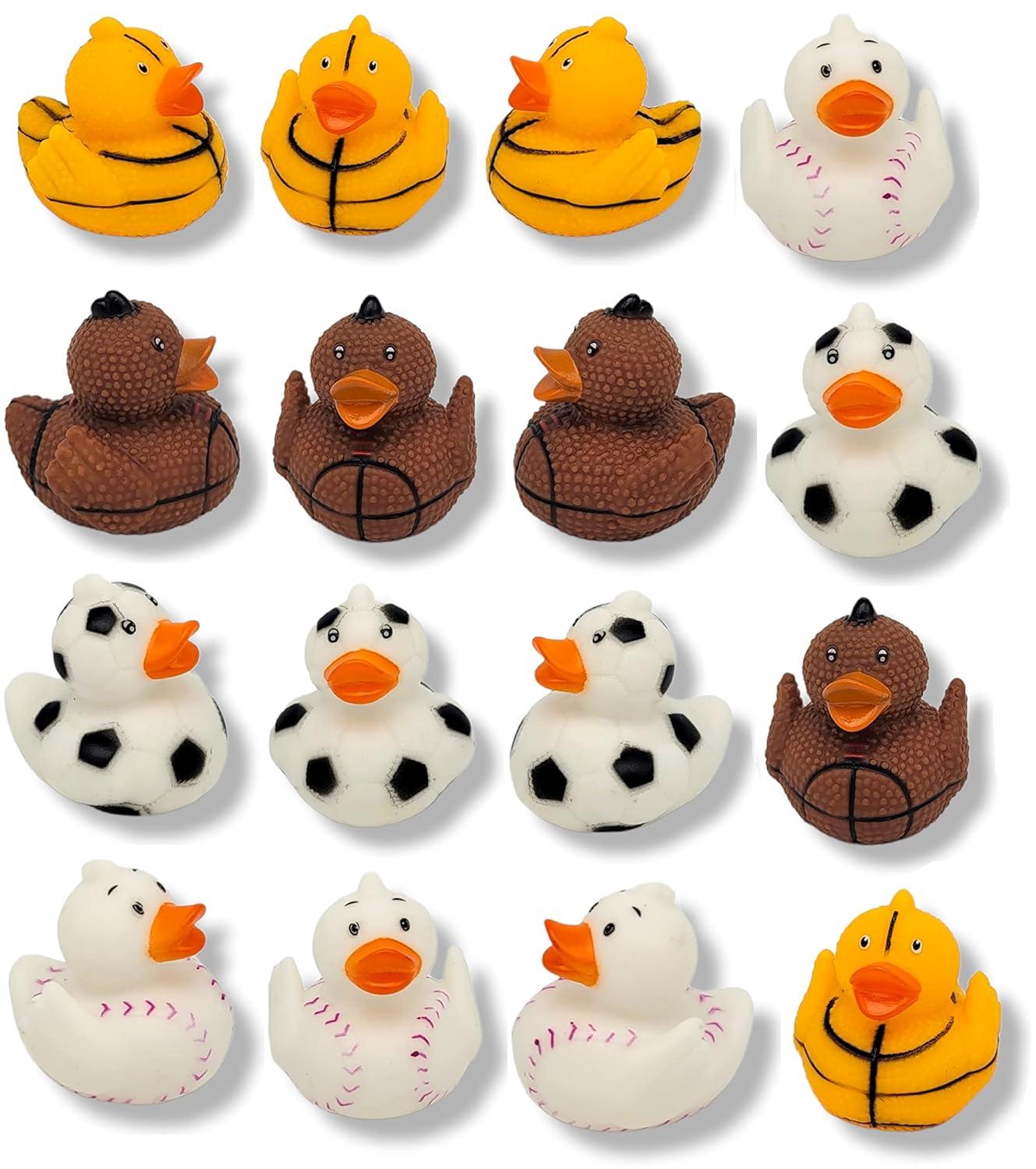 Sports Ducks - Pack of 12