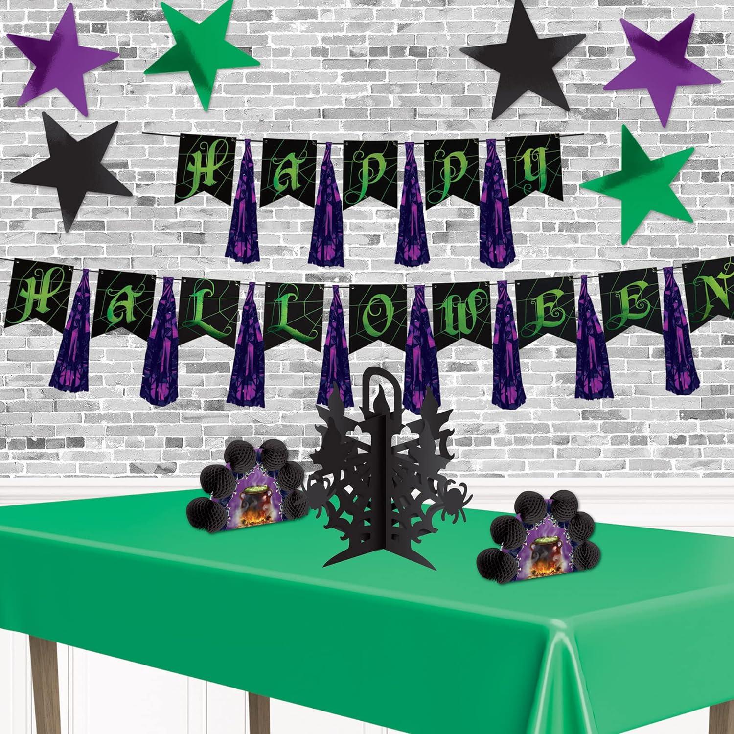 Beistle 24-Pack Foil Black Star Cutouts, Awards Night Party Decorations for Occasions, Celebrations & Events, Star Theme Decor for Wall & Table, 15”
