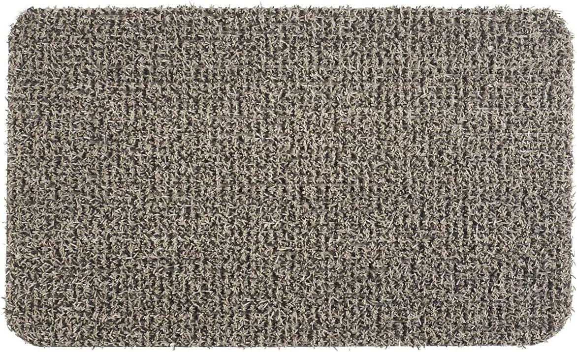 CLEAN MACHINE 10376921 High Traffic Astroturf Dirt Trapper Doormat, 23.5" x 35.5", Desert Taupe