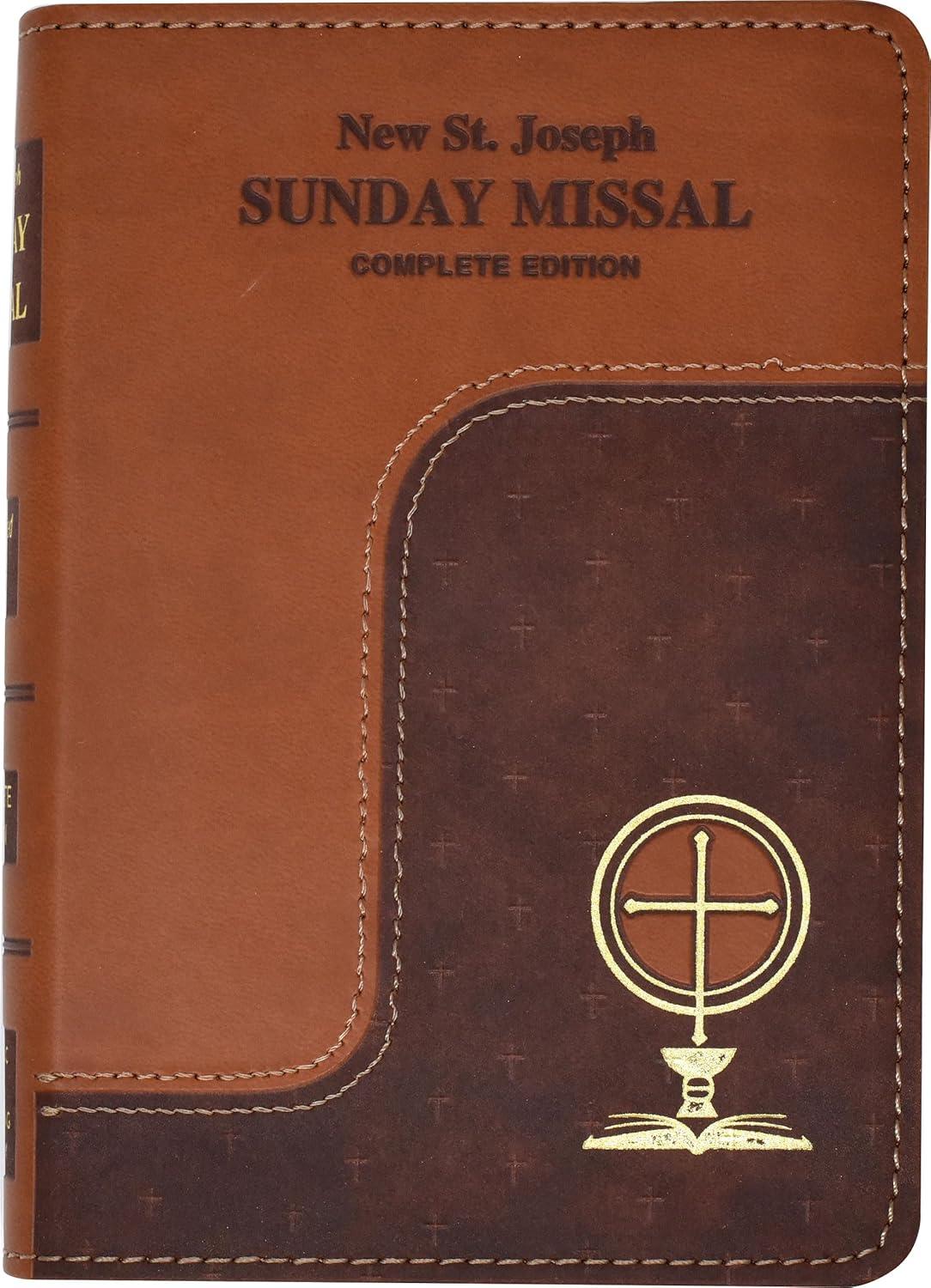 St. Joseph Sunday Missal - by  Catholic Book Publishing & Icel (Leather Bound)