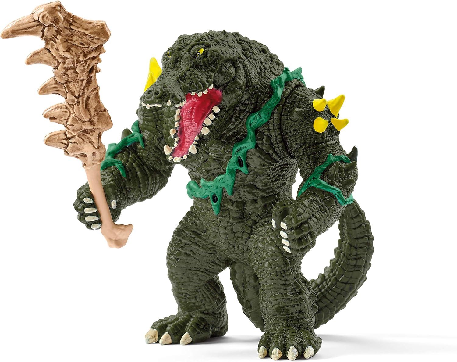 Schleich Eldrador Creatures, Mythical Creatures Toys for Kids, Attack on Ice Fortress Set with Ice Monster and Jungle Monster Action Figures, Ages 7+