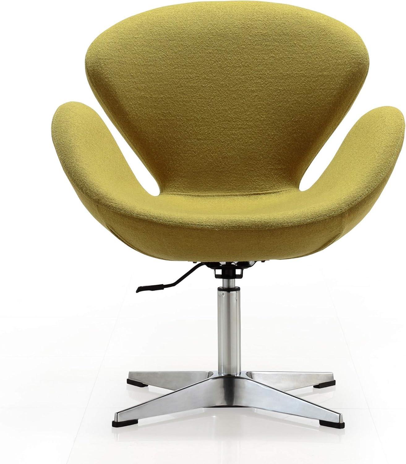 Skakke Upholstered Swivel Accent Chair
