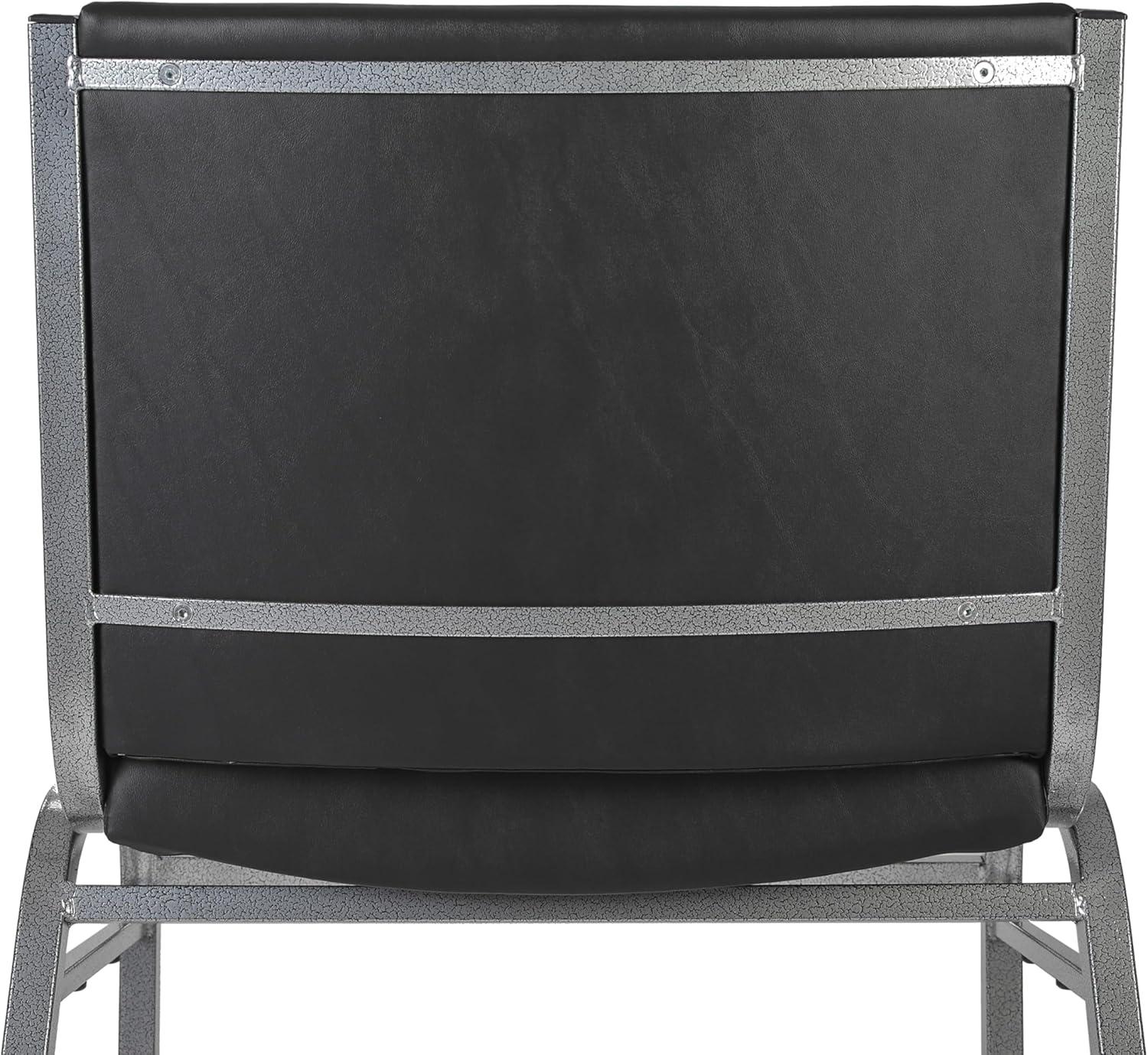 Flash Furniture Divine Multipurpose Big & Tall 1000 lb. Rated Stacking Guest Chairs for Business or Home Use (Set of 2)