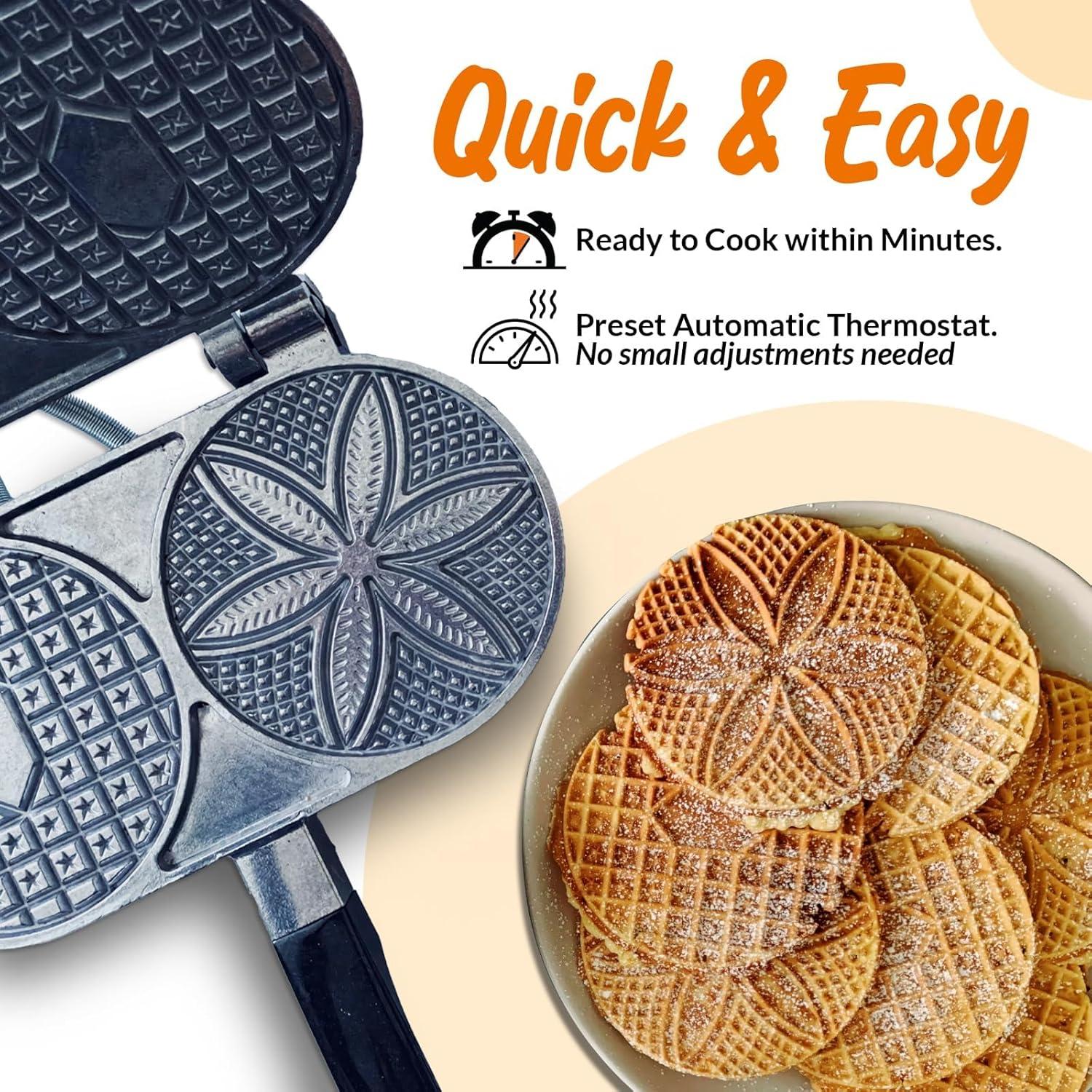 Palmer Paints 1000 Electric Pizzelle Iron