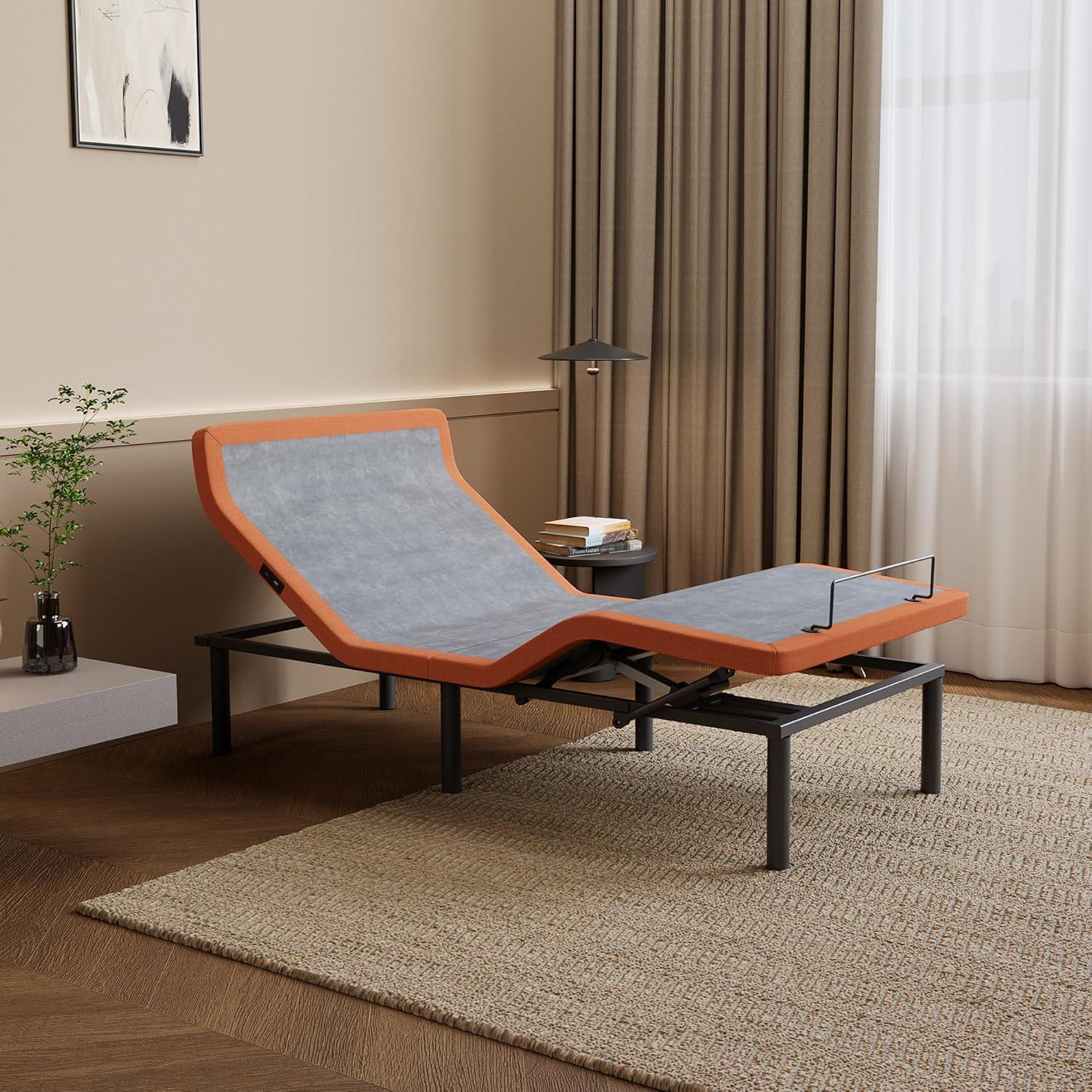 Zero Gravity Adjustable Bed with 14" Hybrid Mattress E3000 Series