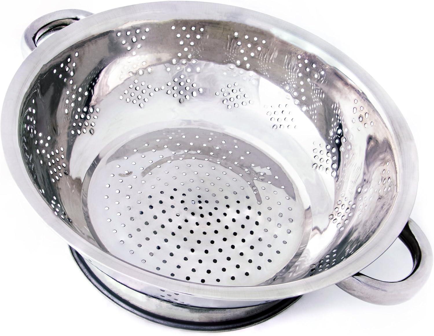 Rust Proof Stainless Steel 4 Quart Kitchen Colander