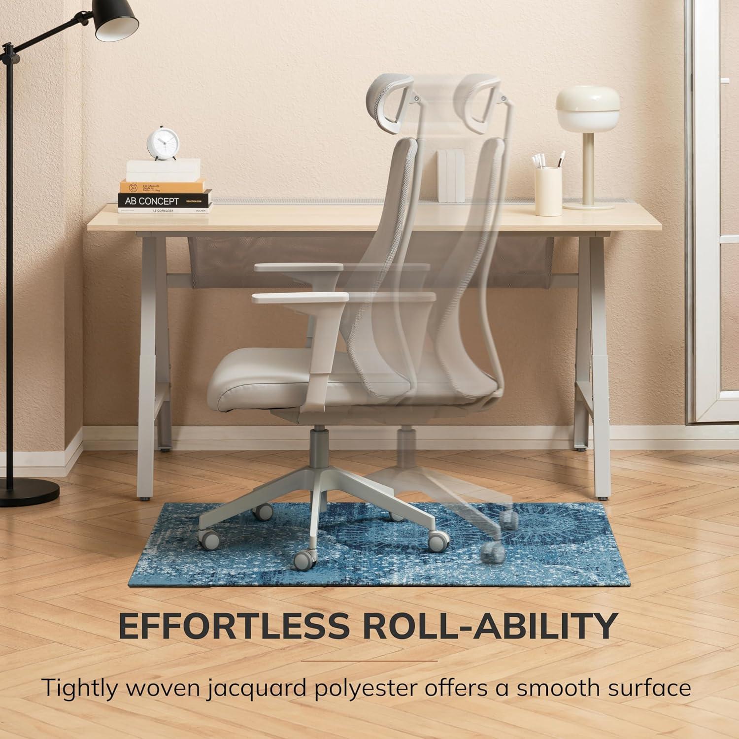 Anji Mountain Maldives Carpet Straight Rectangular Chair Mat