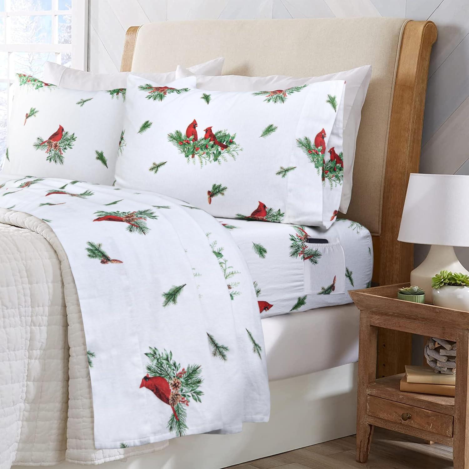 Enviohome 100% Cotton Flannel Sheet Set