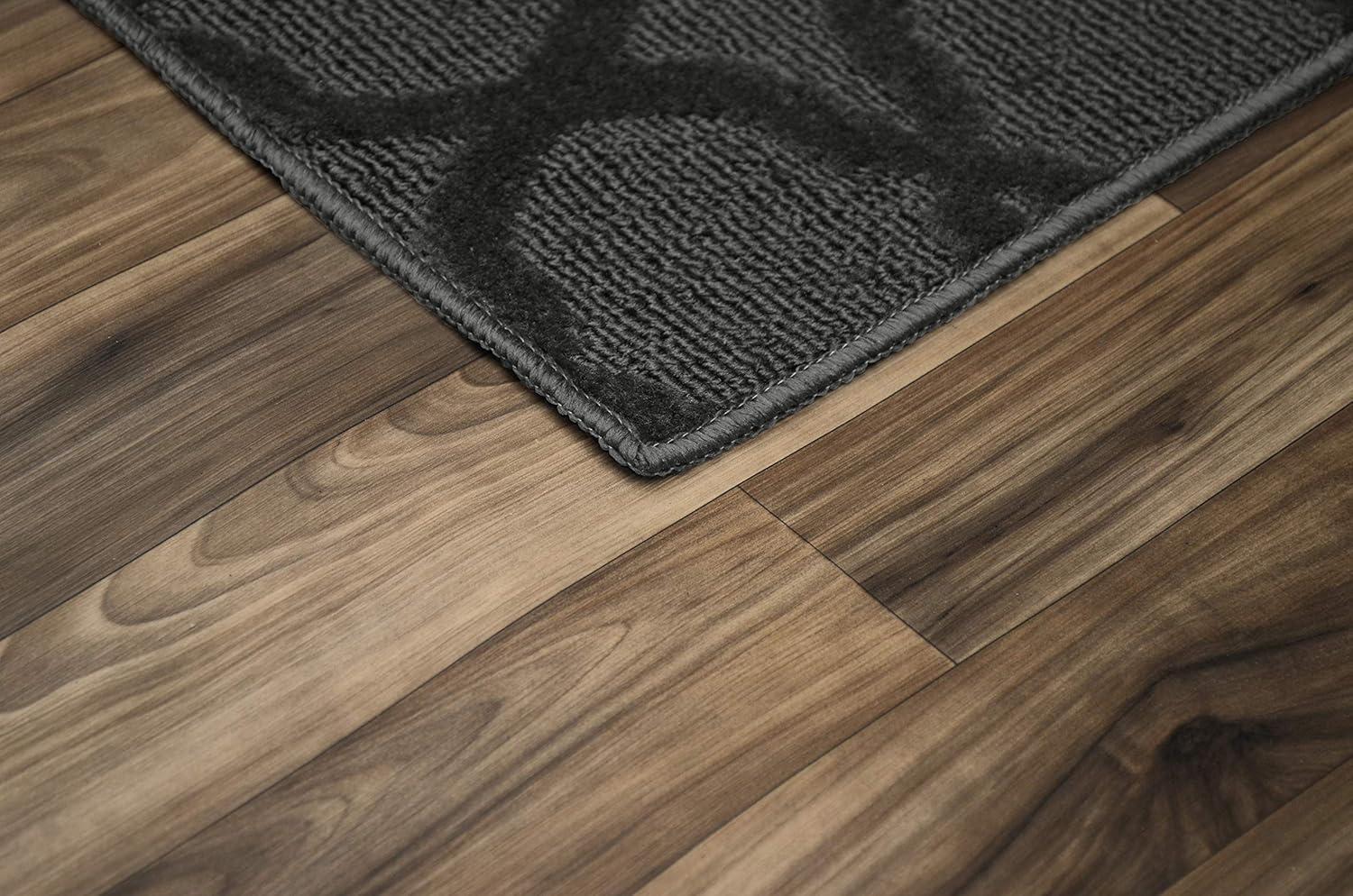 Garland Rug Sparta Cinder Gray Indoor Area Rug, 4' x 6'