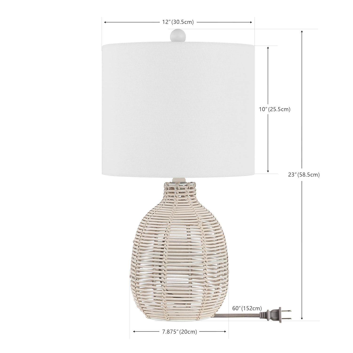 Oroya Table Lamp - 23 Inch Height - TBL4473 - Off White - Safavieh