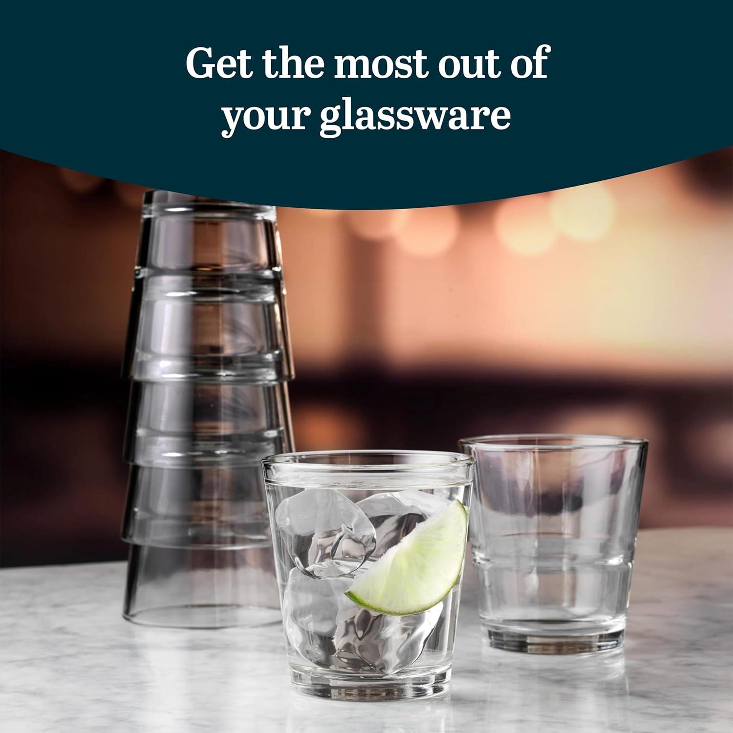 Libbey Restaurant Basics Libbey Stacking Double Old Fashioned Glasses (Set of 12)