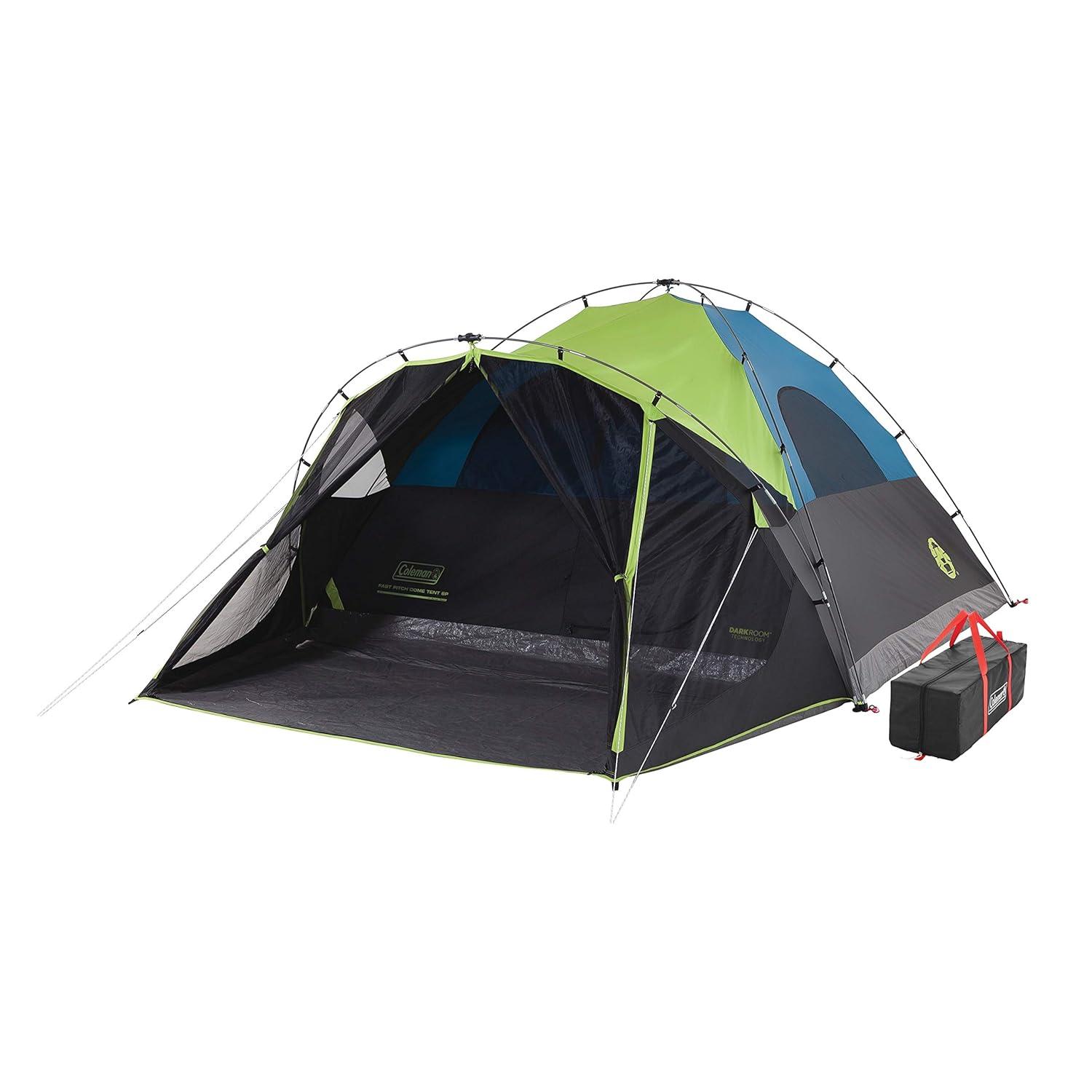 Carlsbad Fast Pitch Cabin Tent with Screen Room, 6-Person