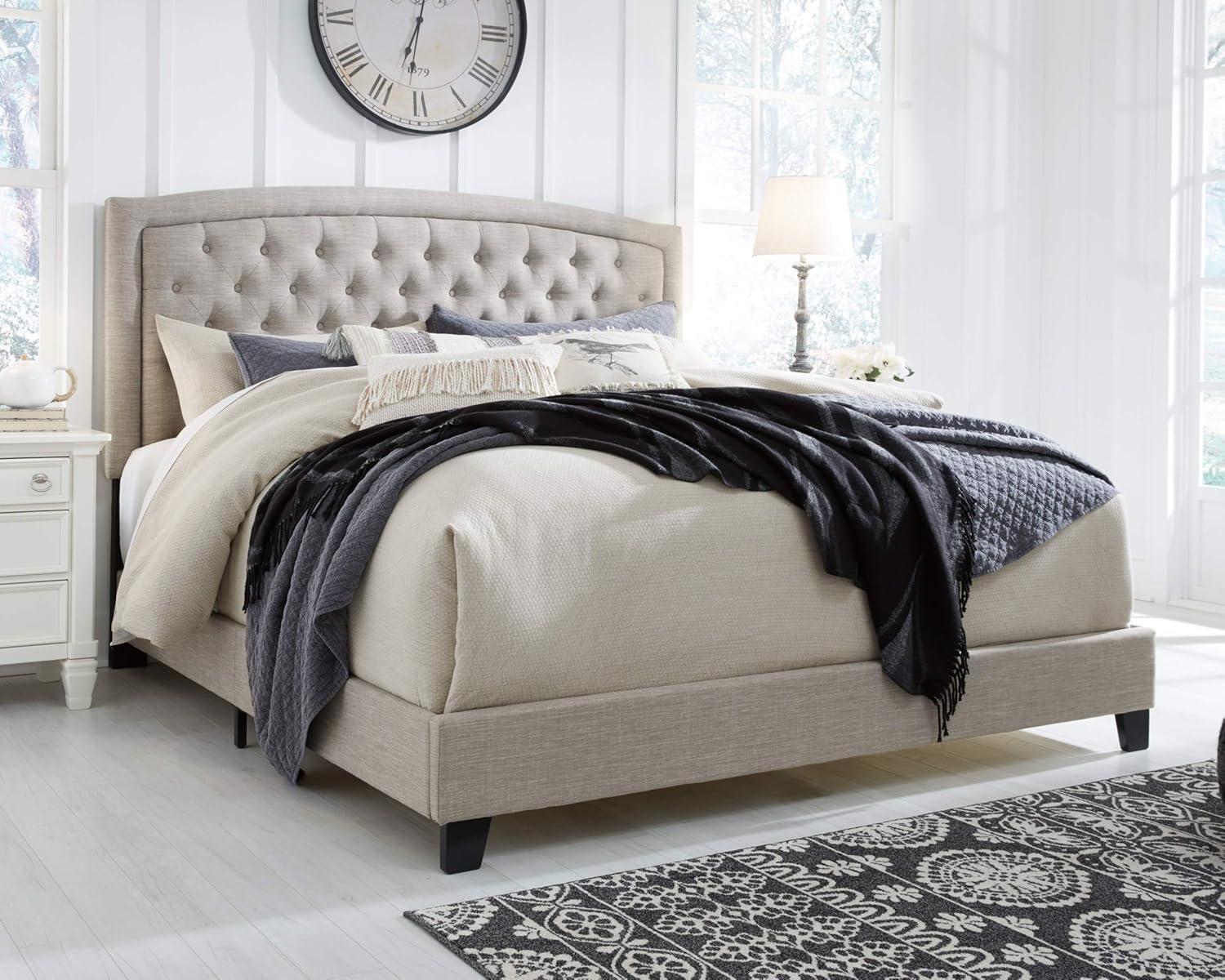 King Jerary Upholstered Bed Gray - Signature Design by Ashley