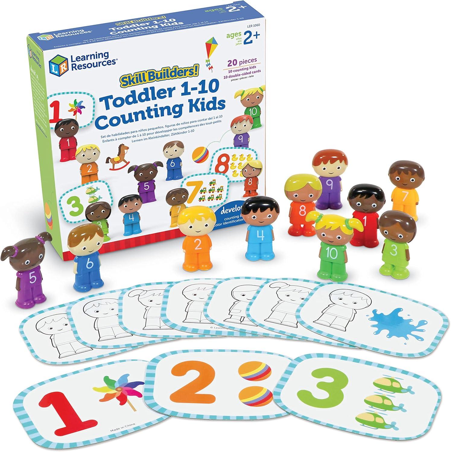 Learning Resources Skill Builders! Toddler 1-10 Counting Kids