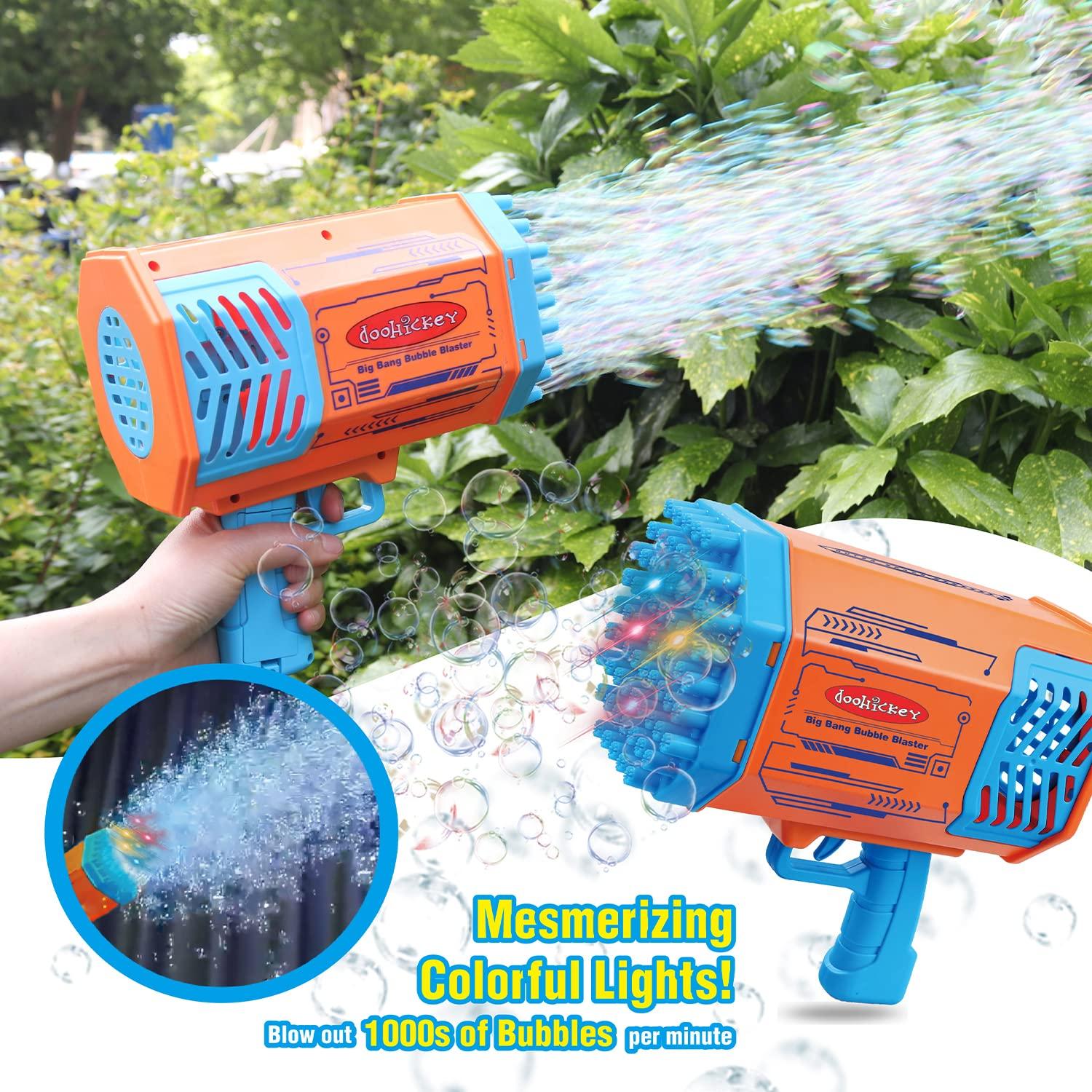 Rechargeable Big Bang Bubble Blaster