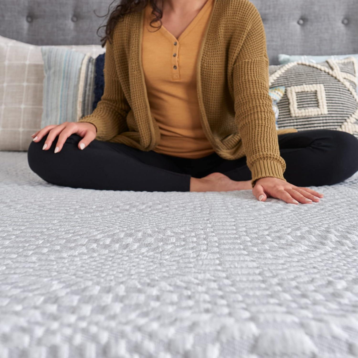 Sealy Essentials 8” Twin Gel Memory Foam Mattress-in-a-Box, Adult