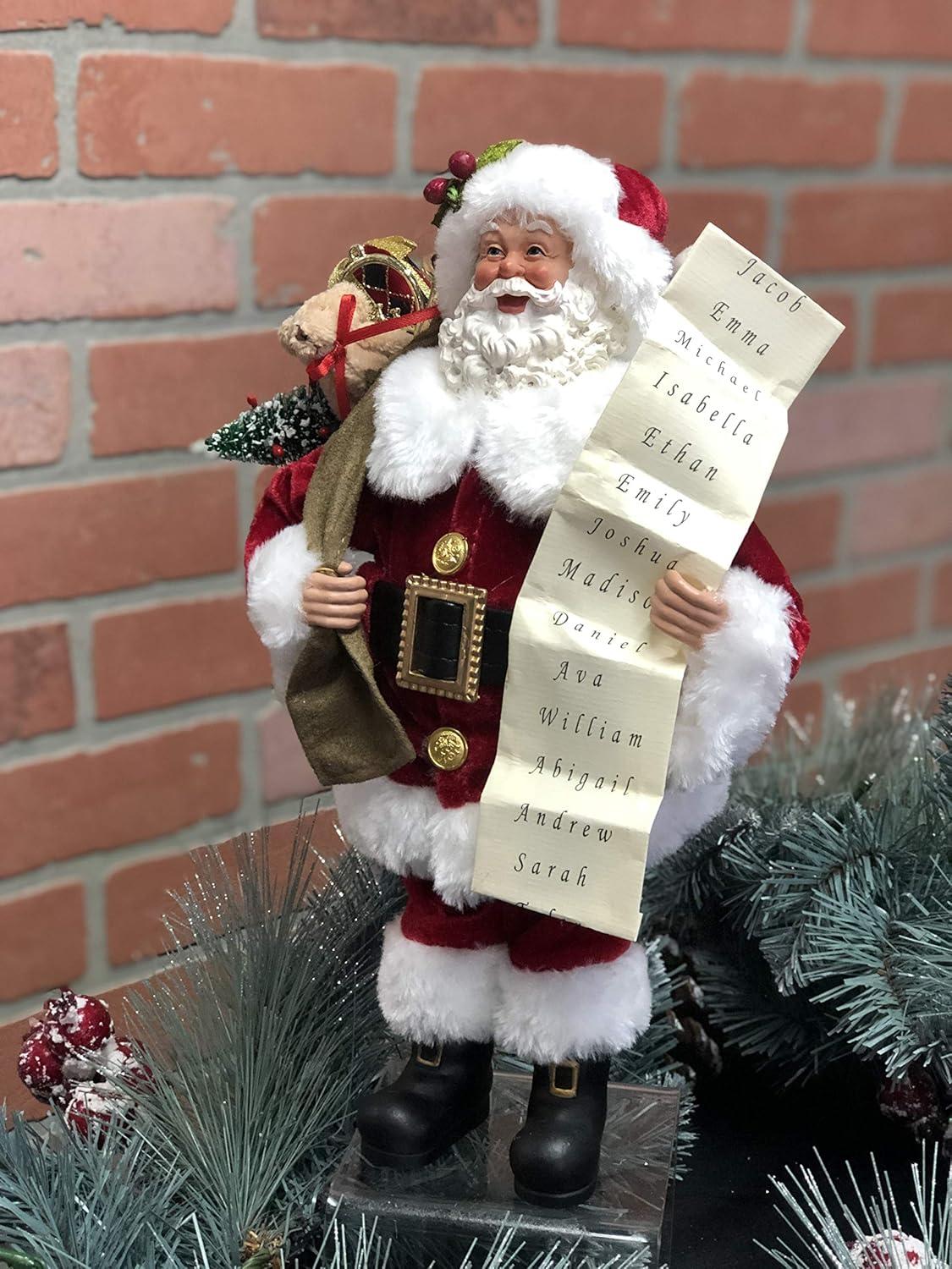 Santa's Workshop Inc. 12" Santa with List