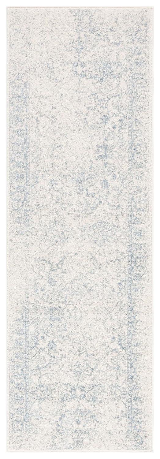 Adirondack ADR109 Machine Made Indoor Runner - Ivory/Slate - 2'-6"x8' - Safavieh