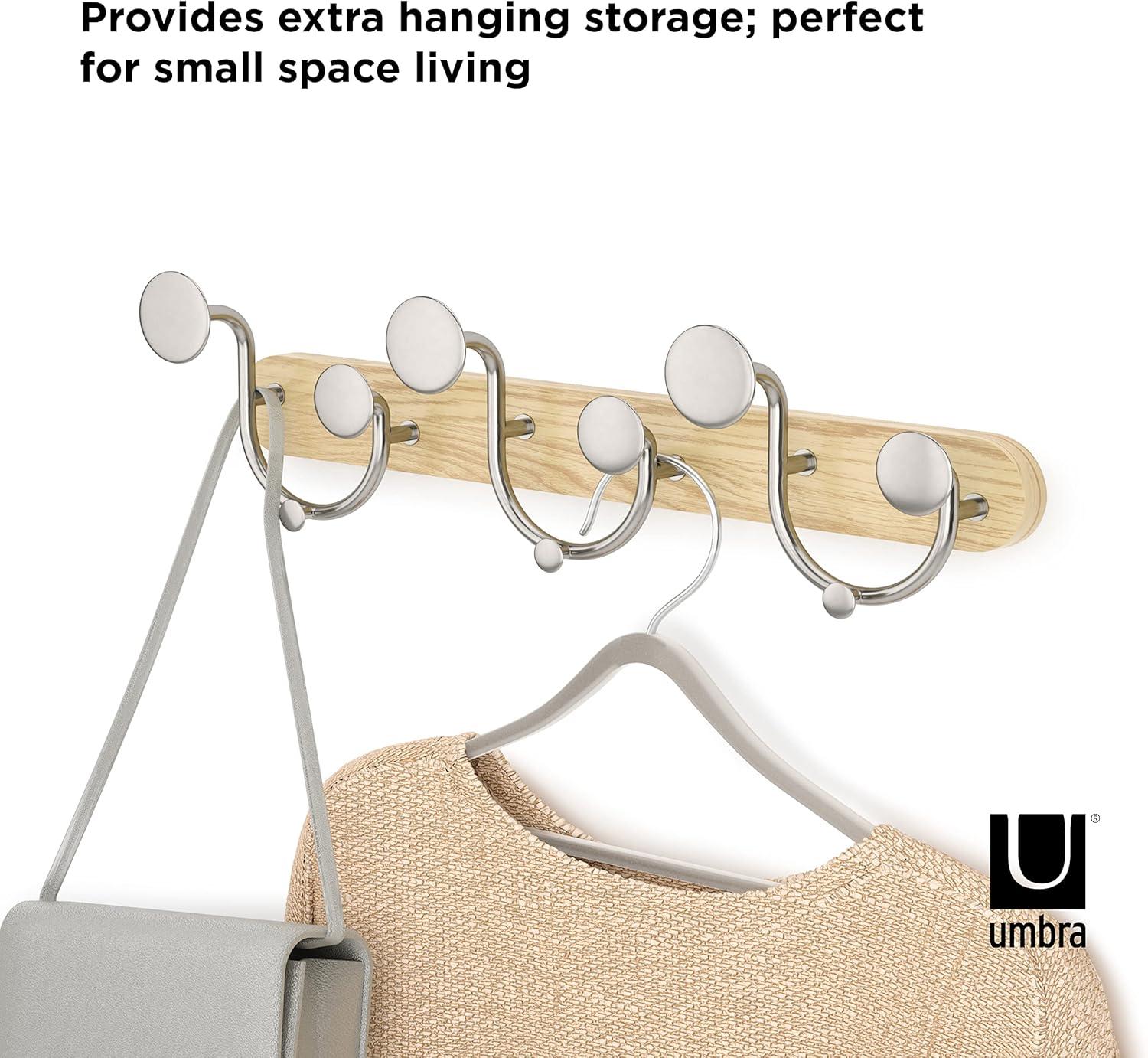 Melody Wall 9 - Hook Wall Mounted Coat Rack