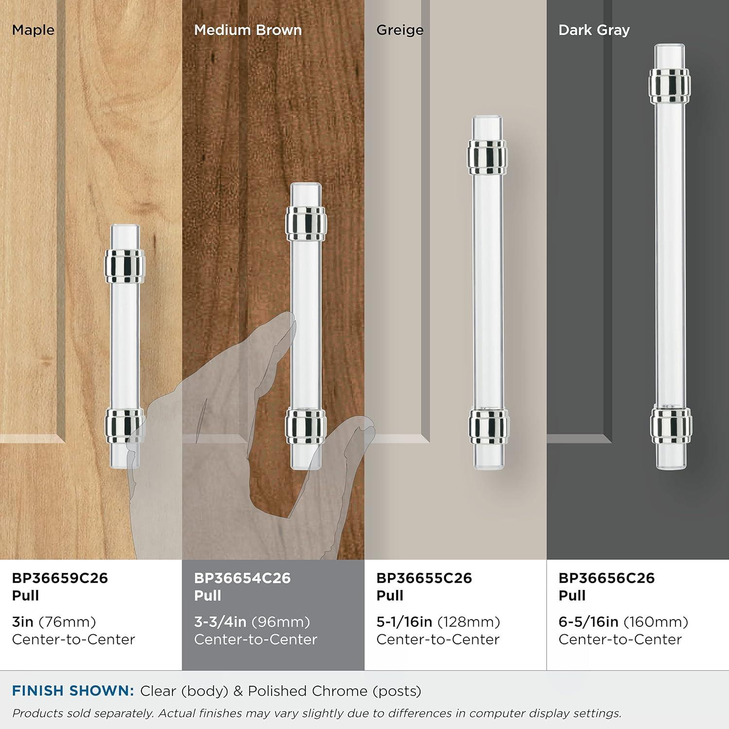 Amerock Glacio Cabinet or Drawer Pull