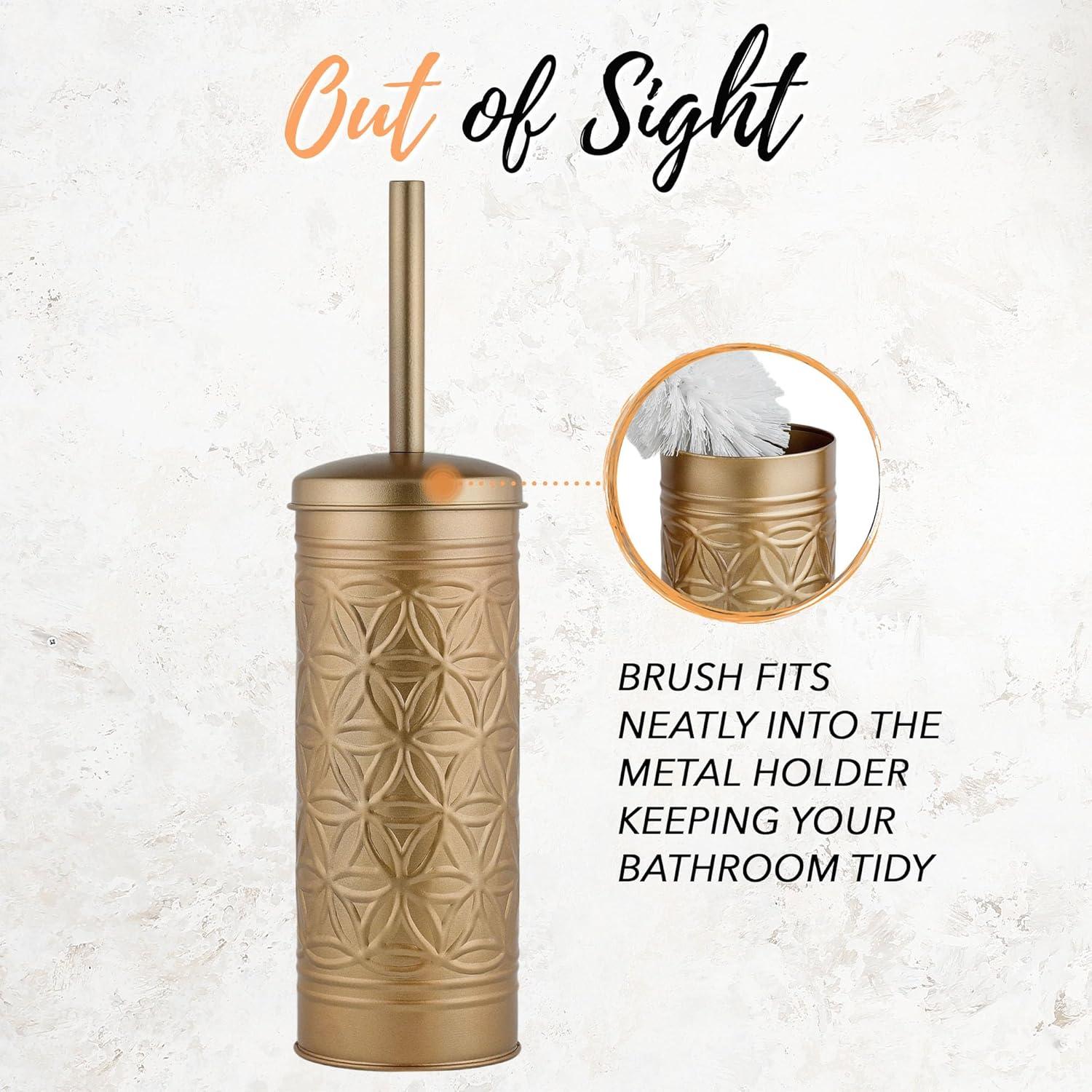 Autumn Alley Autumn Alley Alley Metal Toilet Brush And Holder