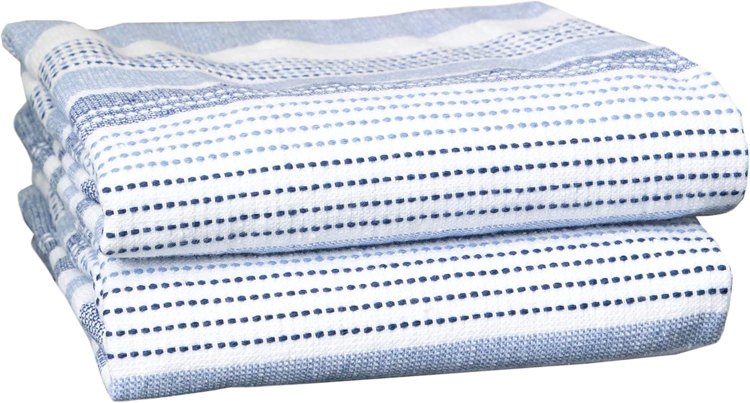 T-fal Dual Terry Stripe Kitchen Towel, 2 Piece Set