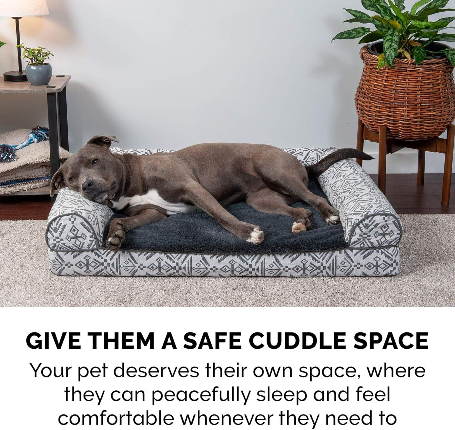 FurHaven Orthopedic Polyester Pet Bed