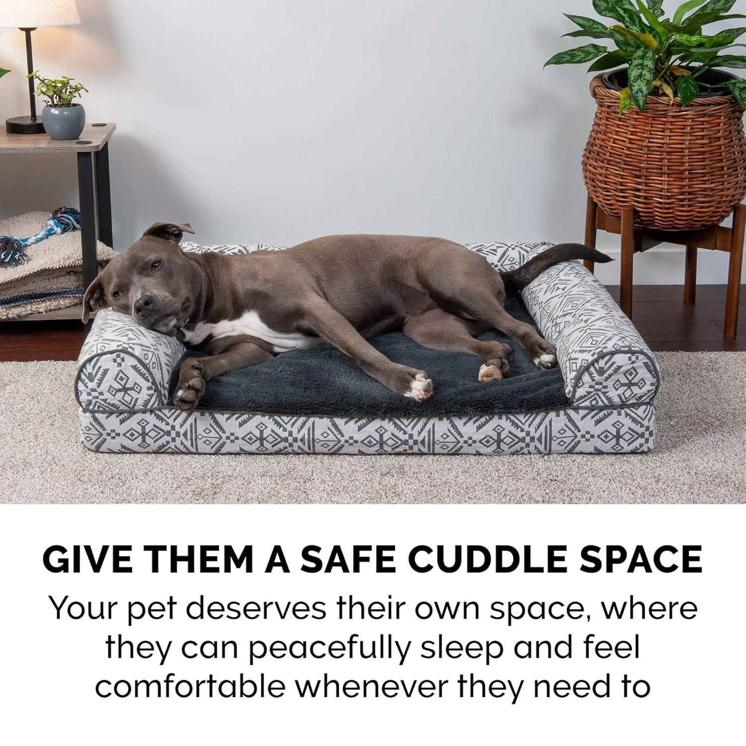 FurHaven Orthopedic Polyester Pet Bed